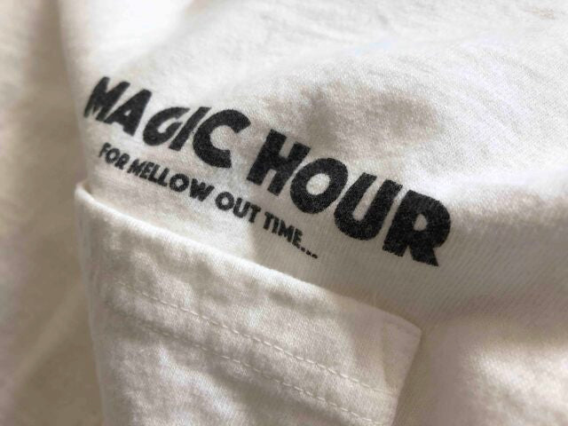 "MAGIC HOUR" リサイクルコットンロンTee