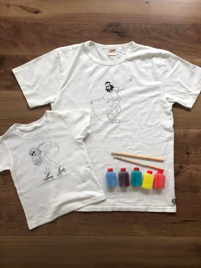 "Selfpaint" リサイクルコットンTee