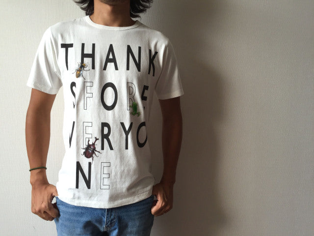 "ハチ&カエル&カブトムシ" 職人Tee