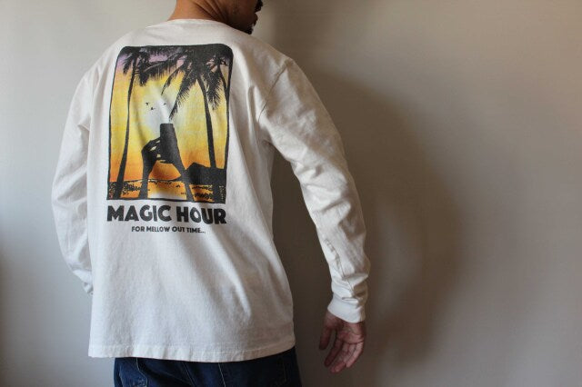 "MAGIC HOUR" リサイクルコットンロンTee