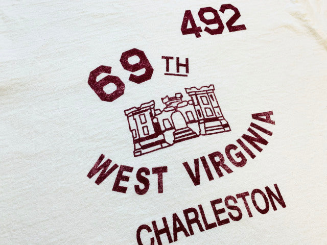 "WEST VIRGINIA" リサイクルコットンTee