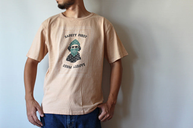 "SAFETYFIRST" リサイクルコットンTee