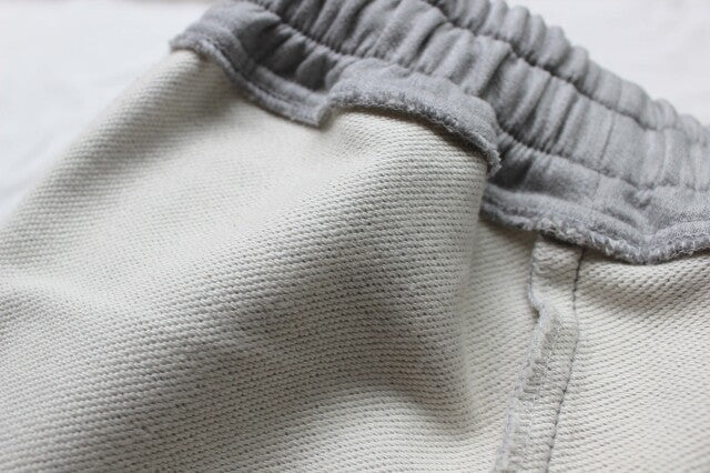 "Dobby fabric" イージーパンツ