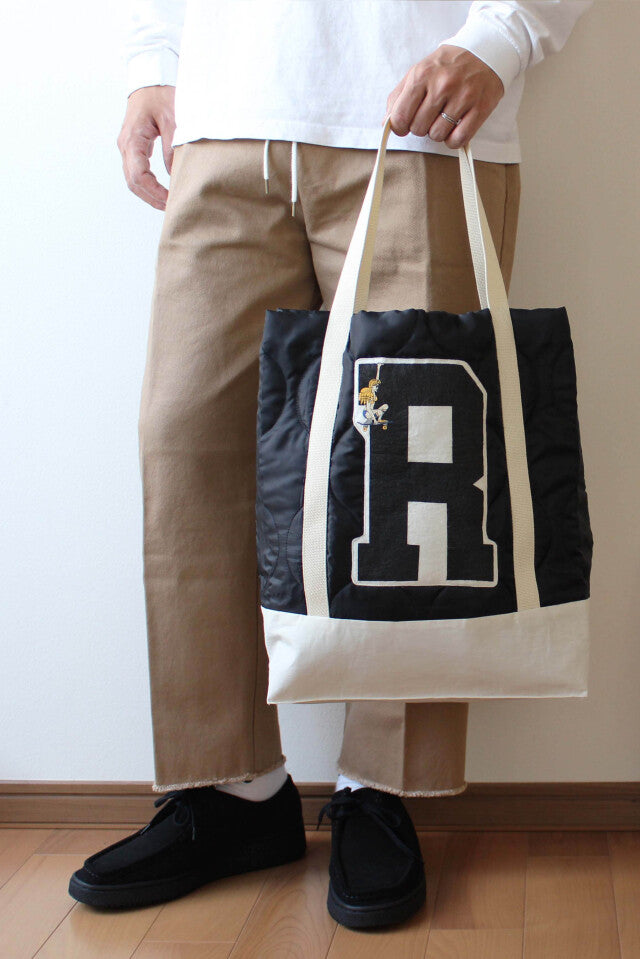 "Quilting Liner" トートバッグ (Rachel Logo)