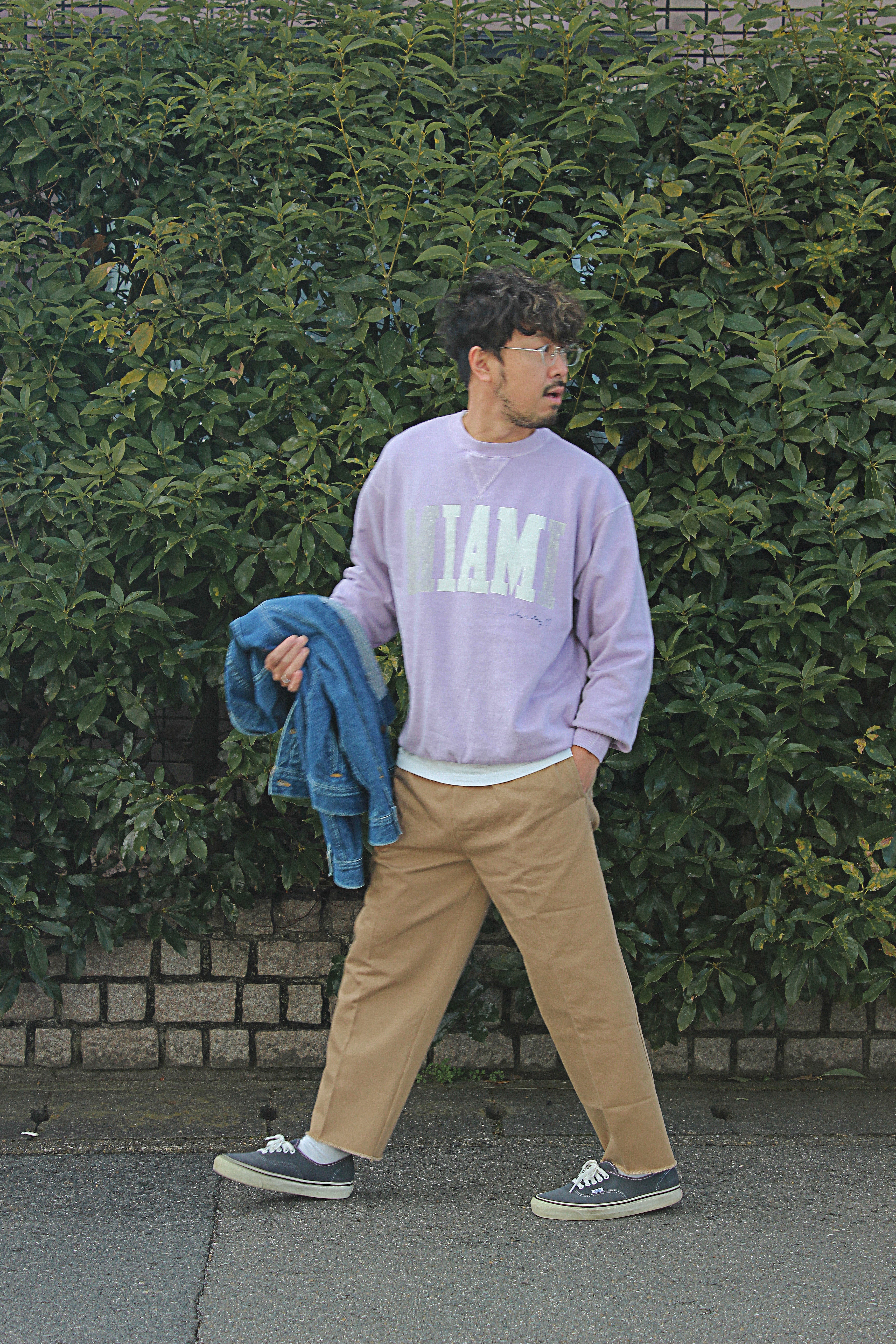 "I AM..." ヴィンテージスウェット