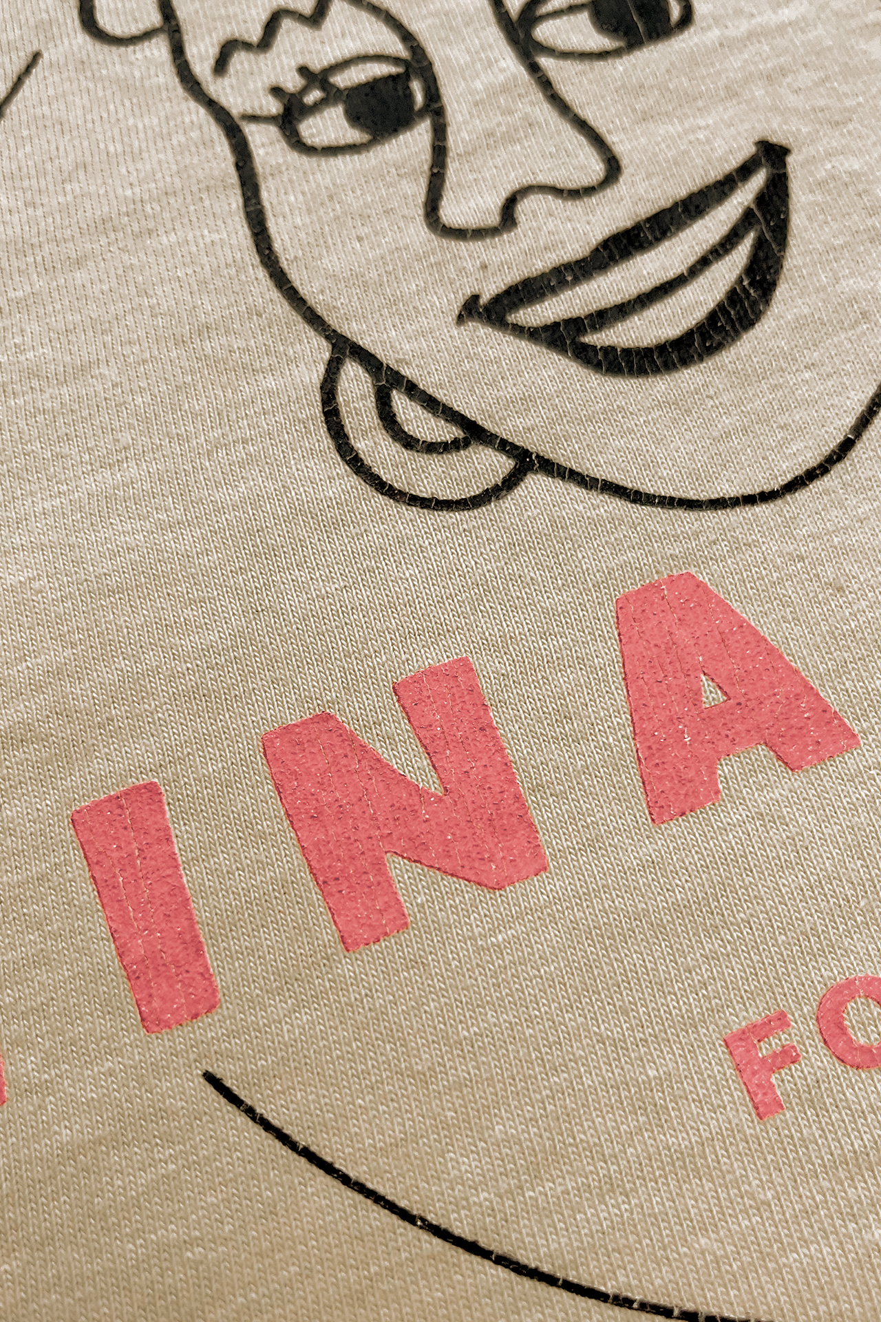 "NINA SPICE" リサイクルコットンTee
