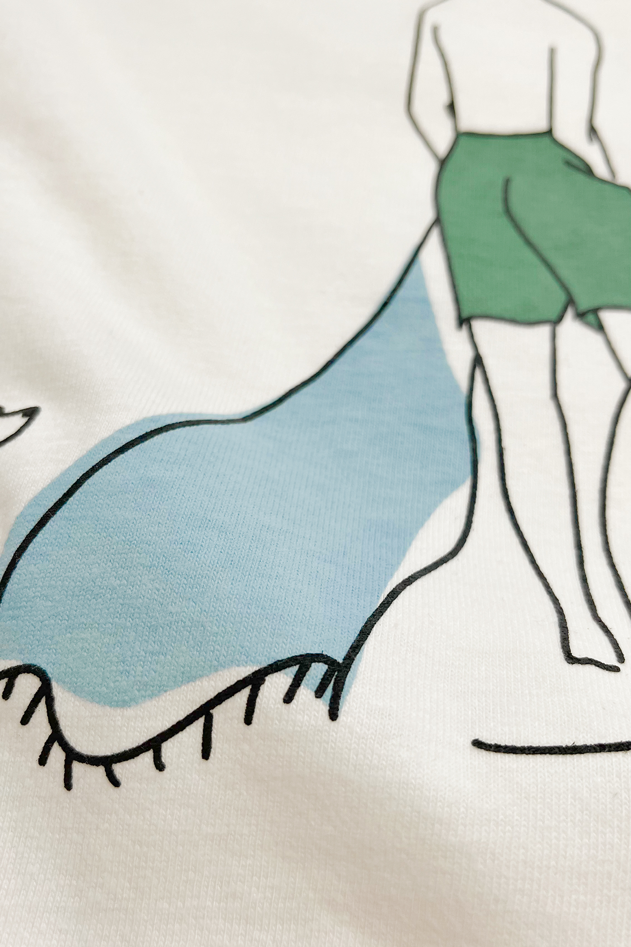 "Hisaka - MAN" リサイクルコットンTee