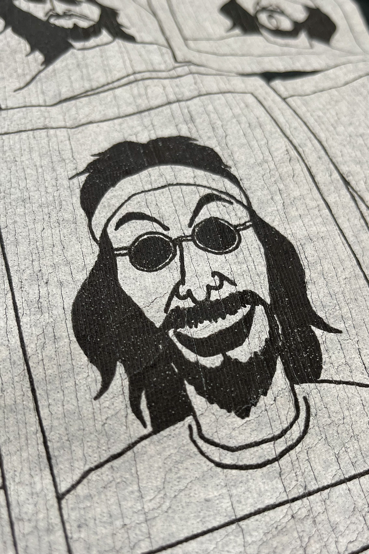 "Frank&Rachel Photo" リサイクルコットンTee