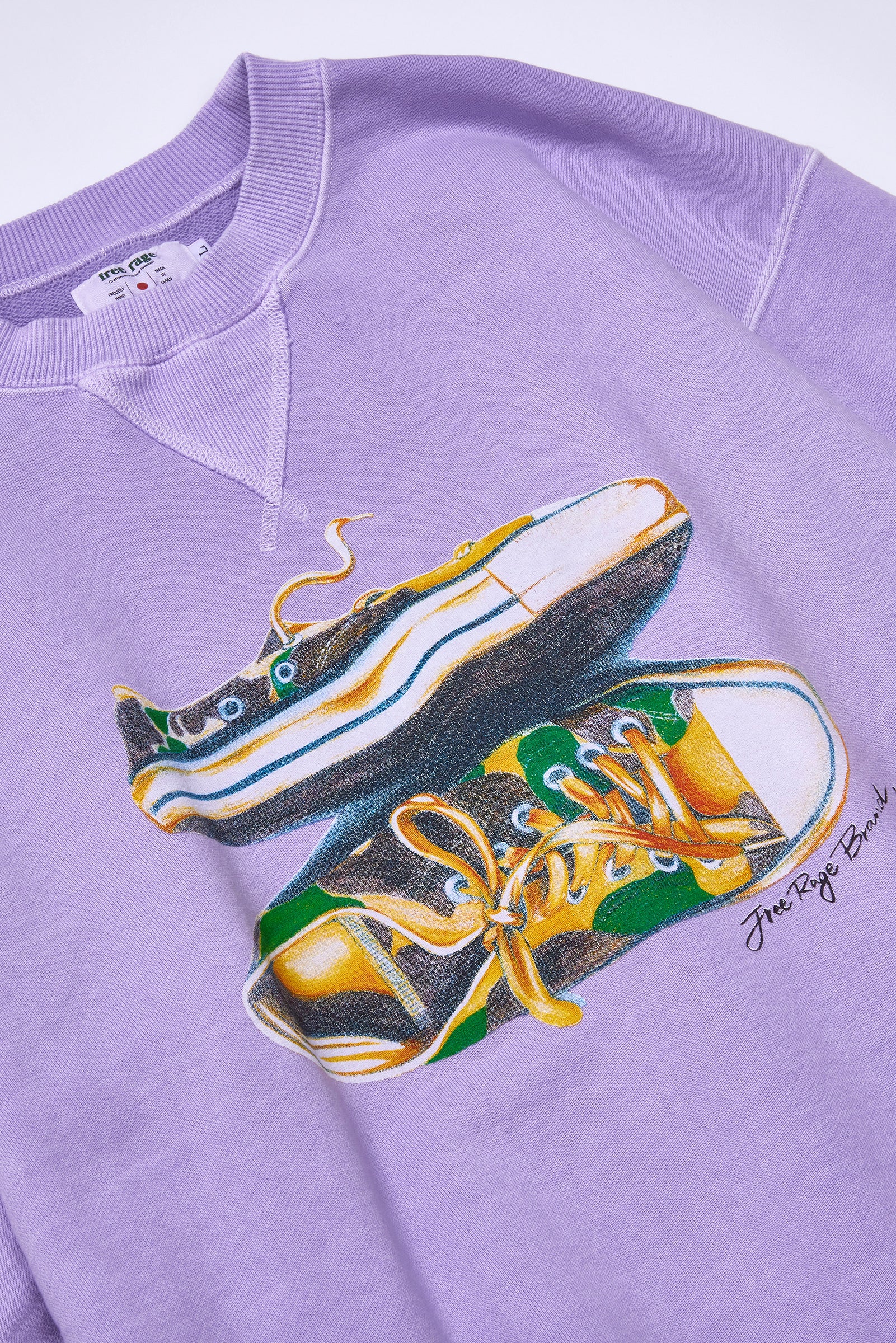 "CAMO SNEAKER" ヴィンテージスウェット
