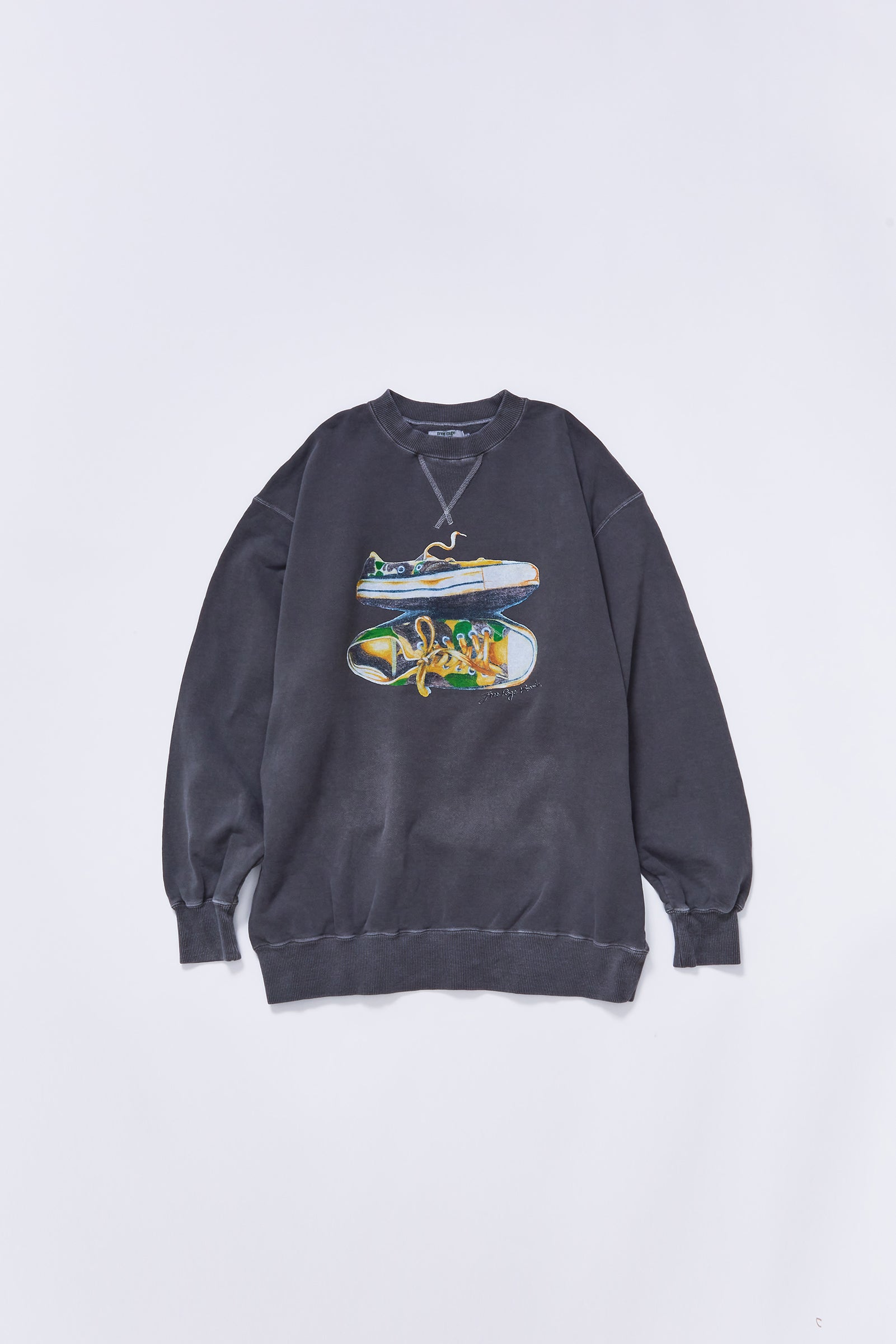"CAMO SNEAKER" ヴィンテージスウェット