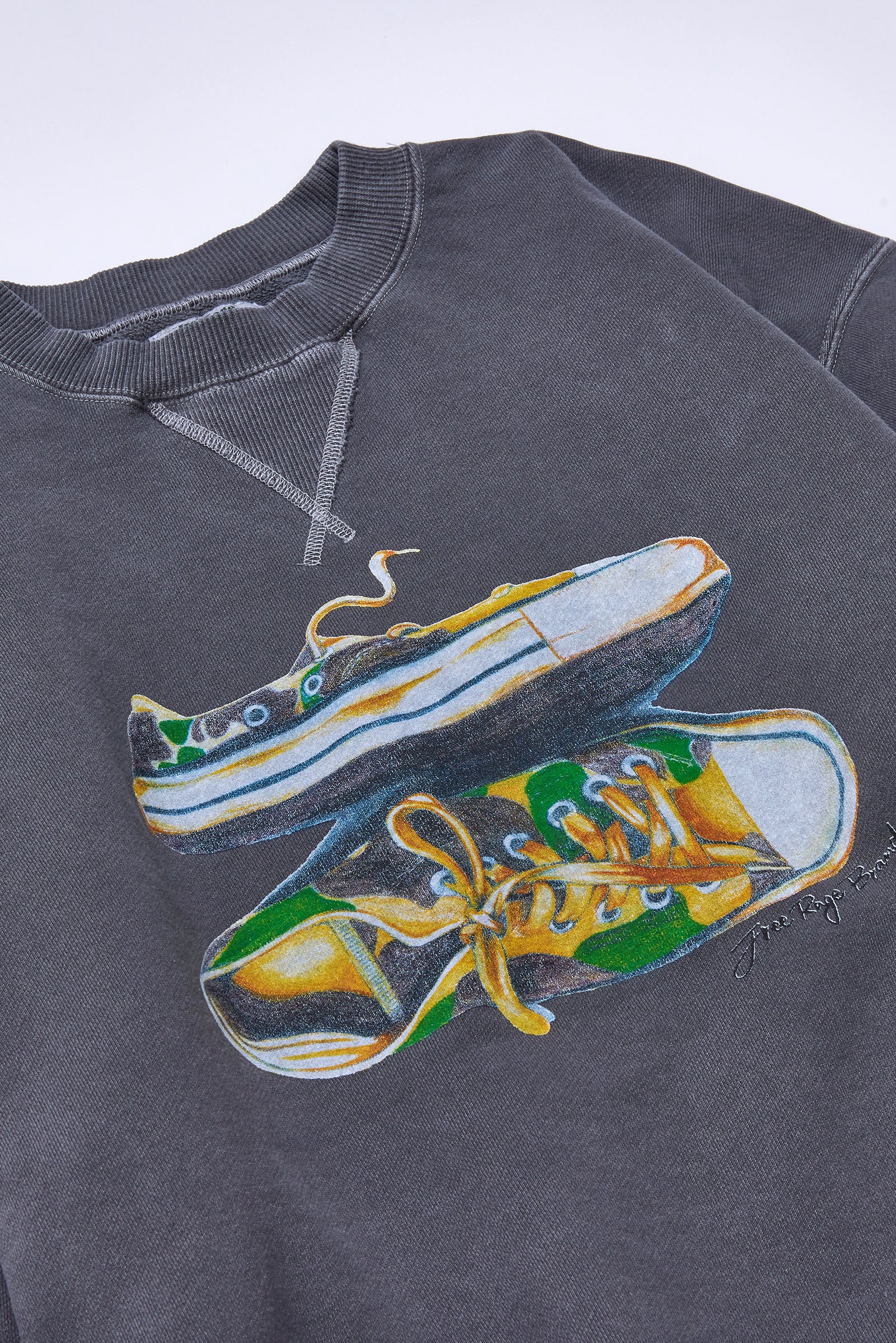 "CAMO SNEAKER" ヴィンテージスウェット