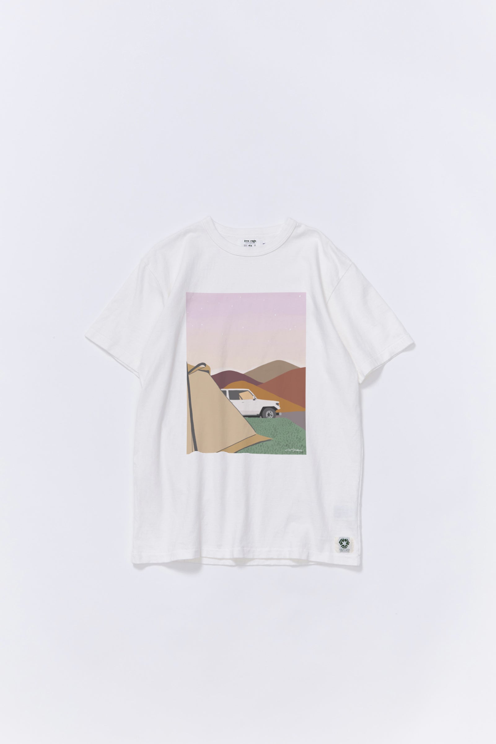 【予約商品】&quot;Have a Good Journey&quot; リサイクルコットンTee (半袖)