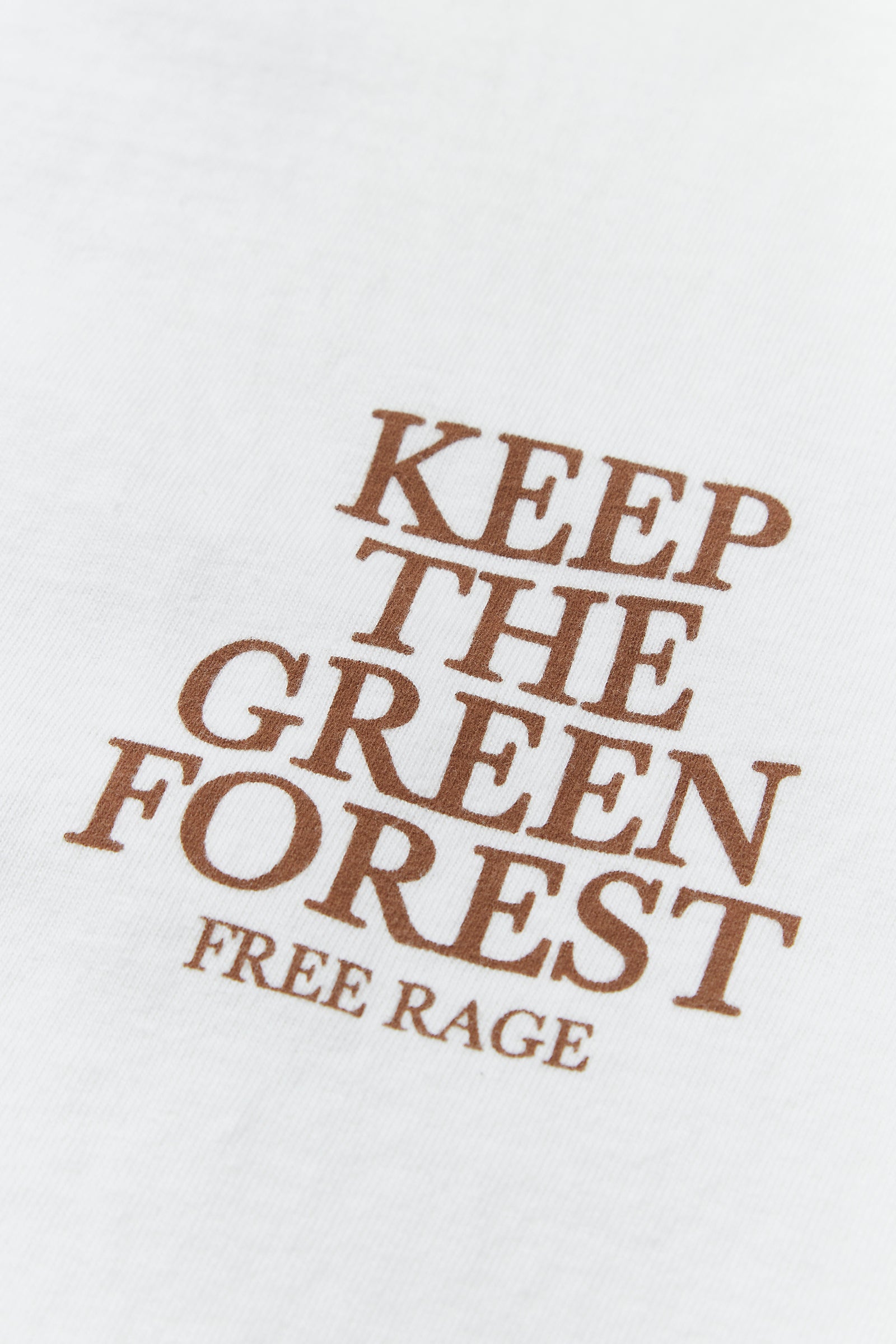 "GREEN FOREST" リサイクルコットンTee