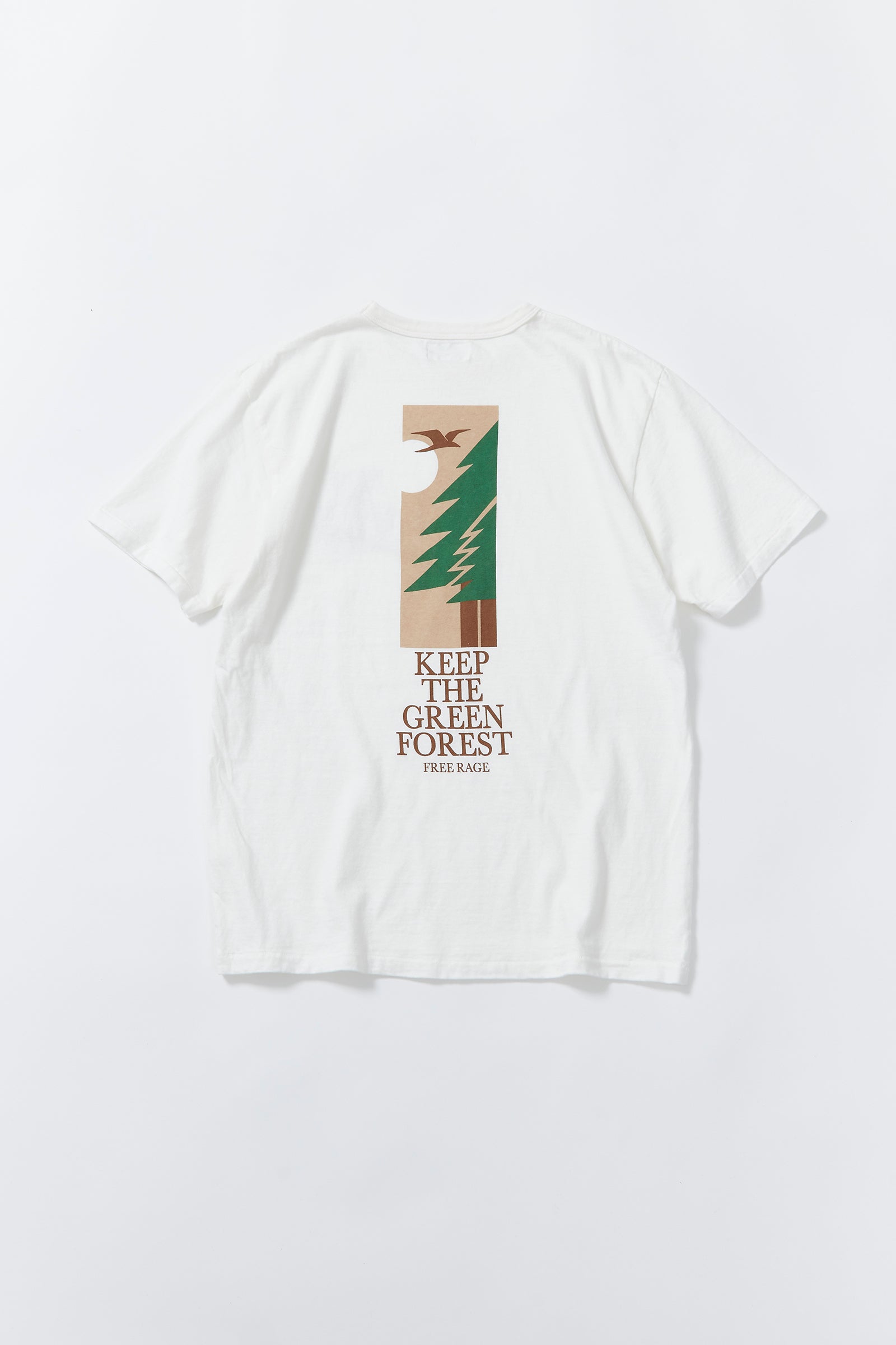 "GREEN FOREST" リサイクルコットンTee