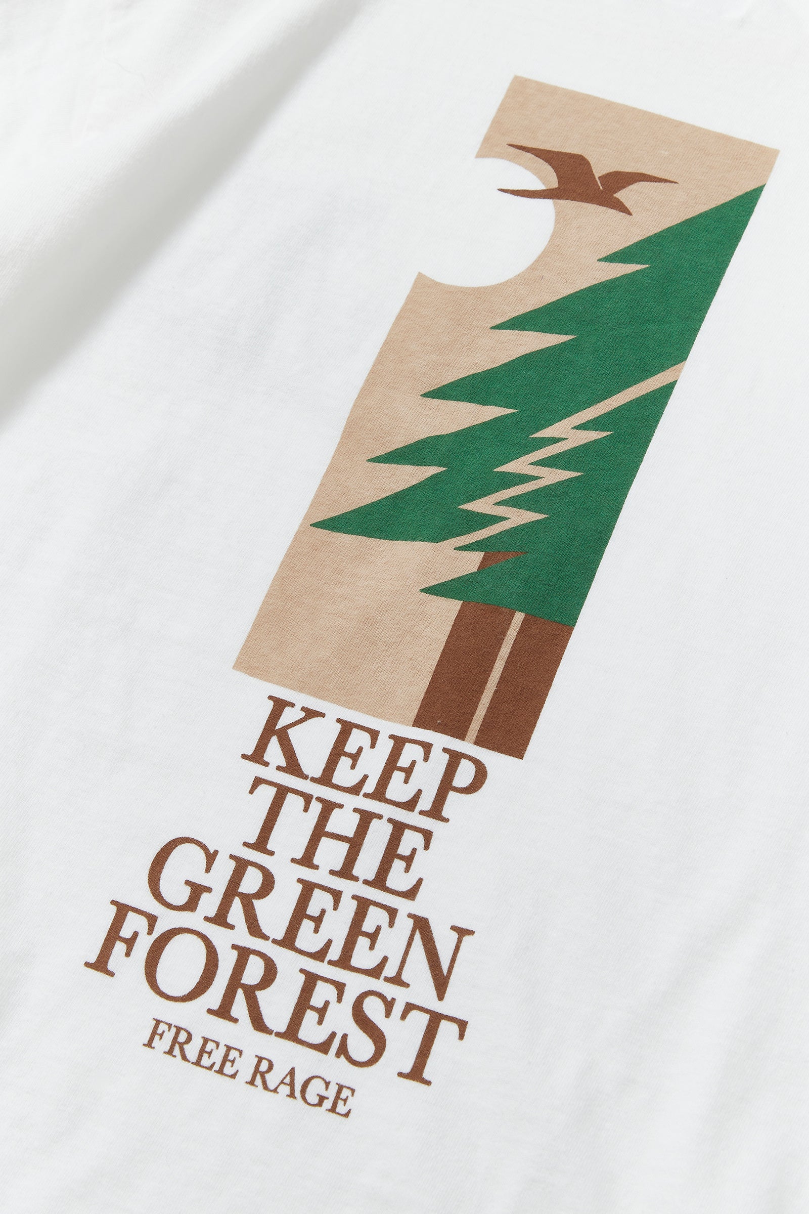 "GREEN FOREST" リサイクルコットンTee