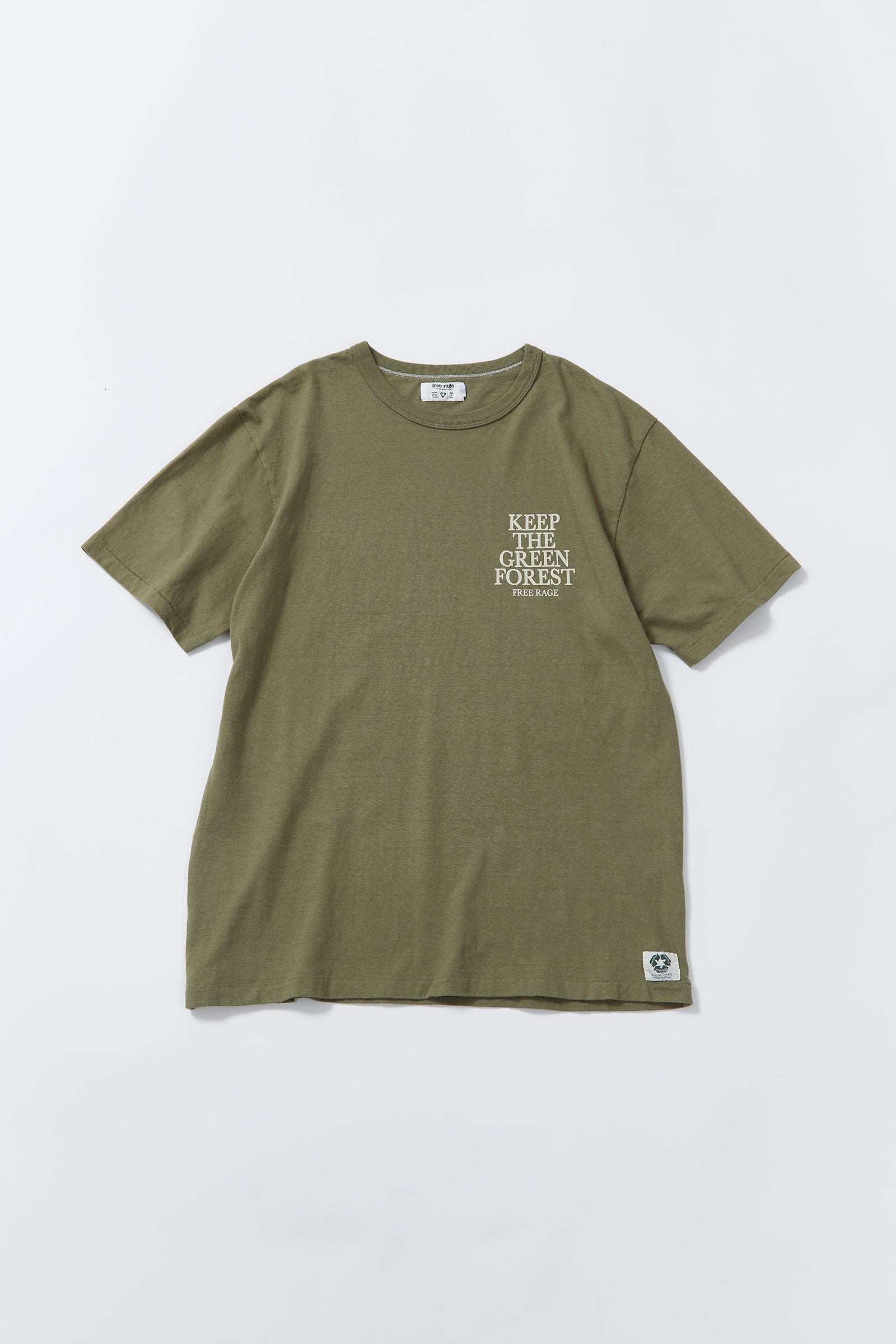 "GREEN FOREST" リサイクルコットンTee