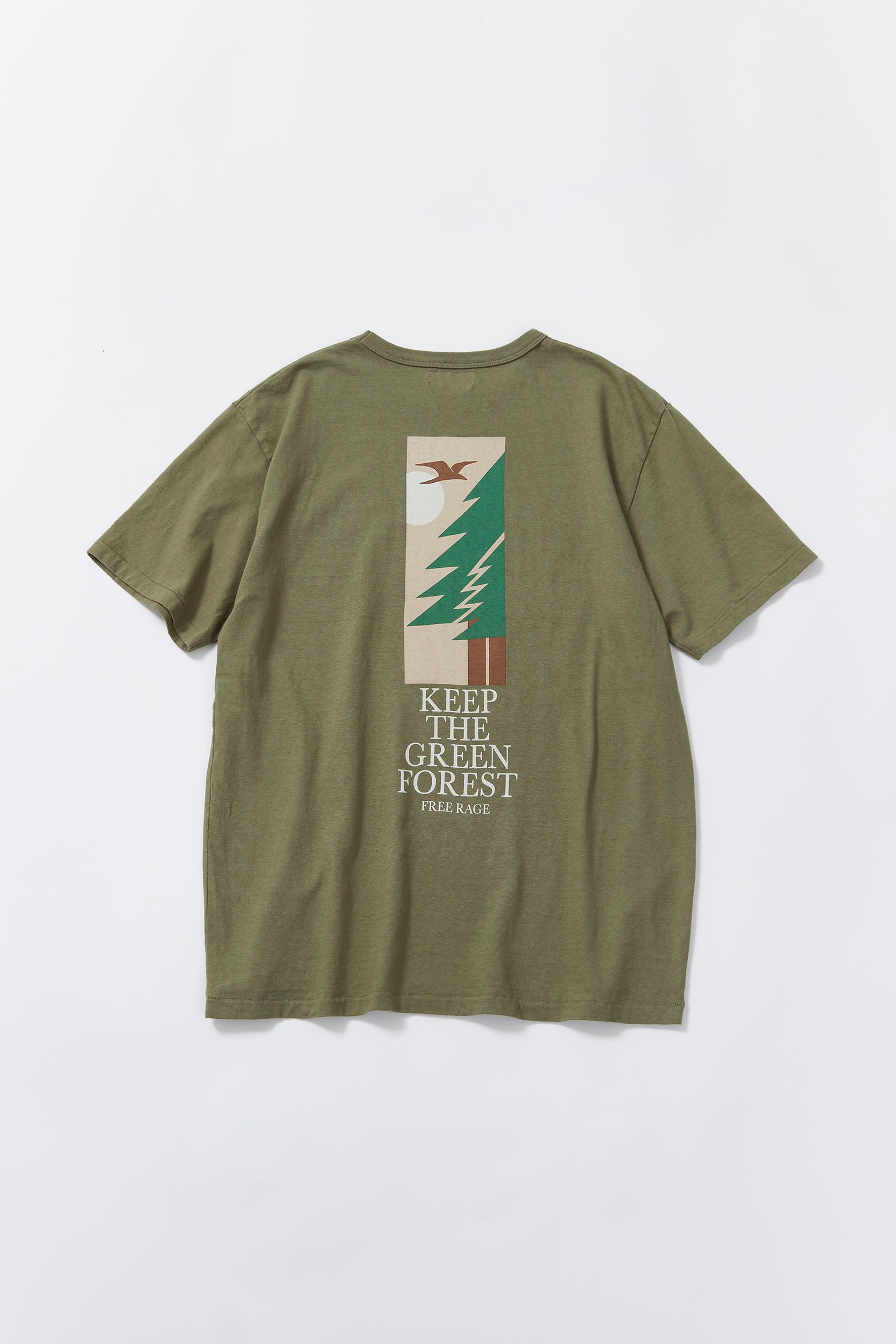 "GREEN FOREST" リサイクルコットンTee