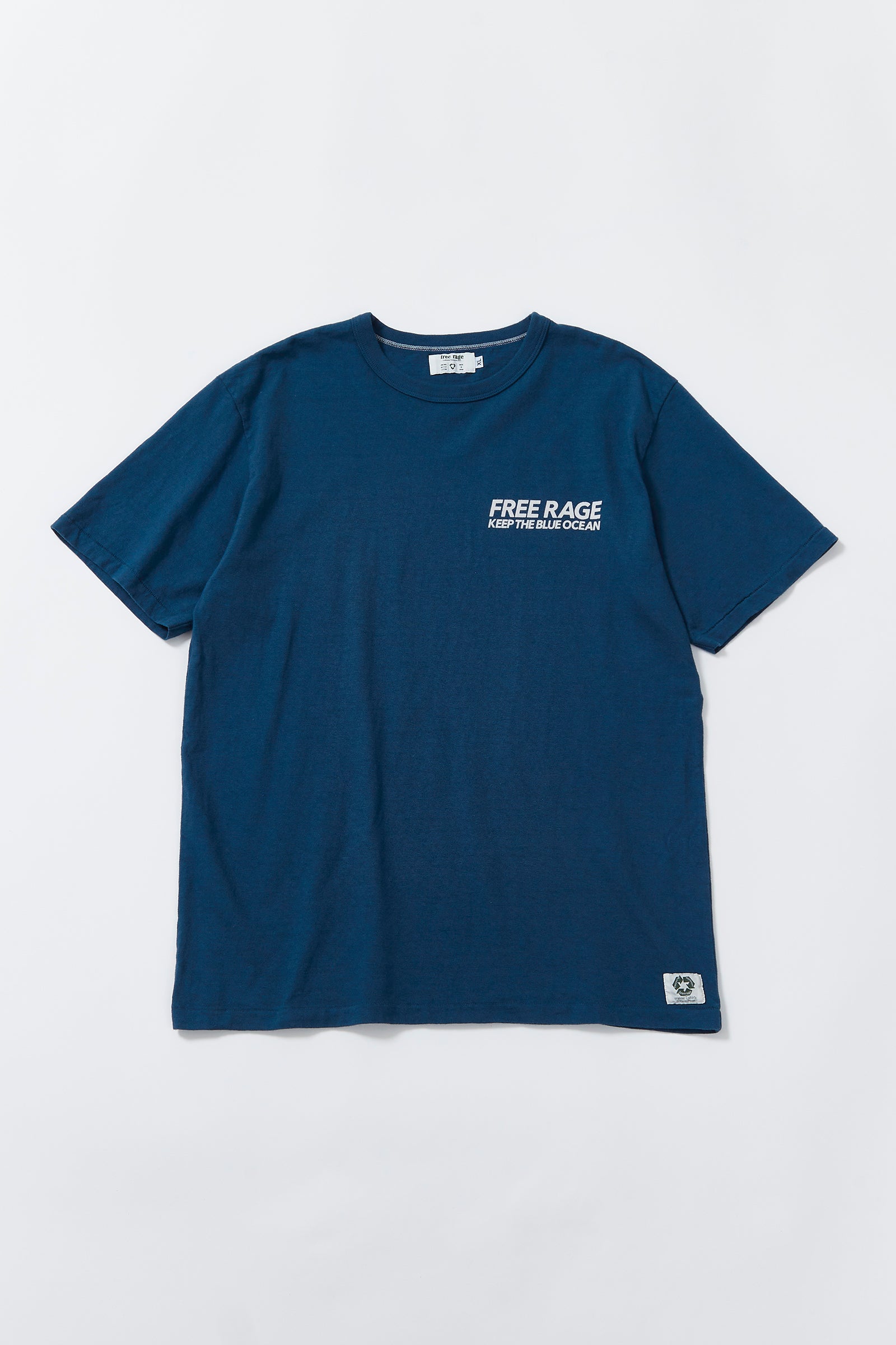 "BLUE OCEAN" リサイクルコットンTee