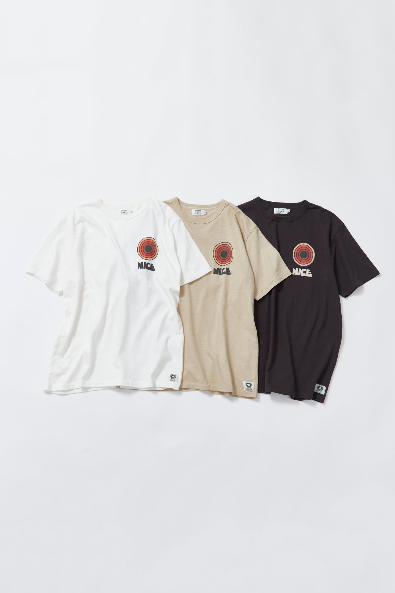 "グルグル" リサイクルコットンTee