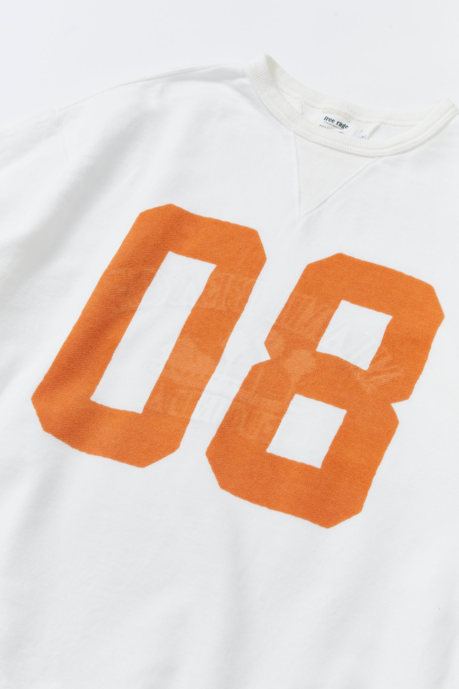 "08=80" リバーシブル半袖スウェット
