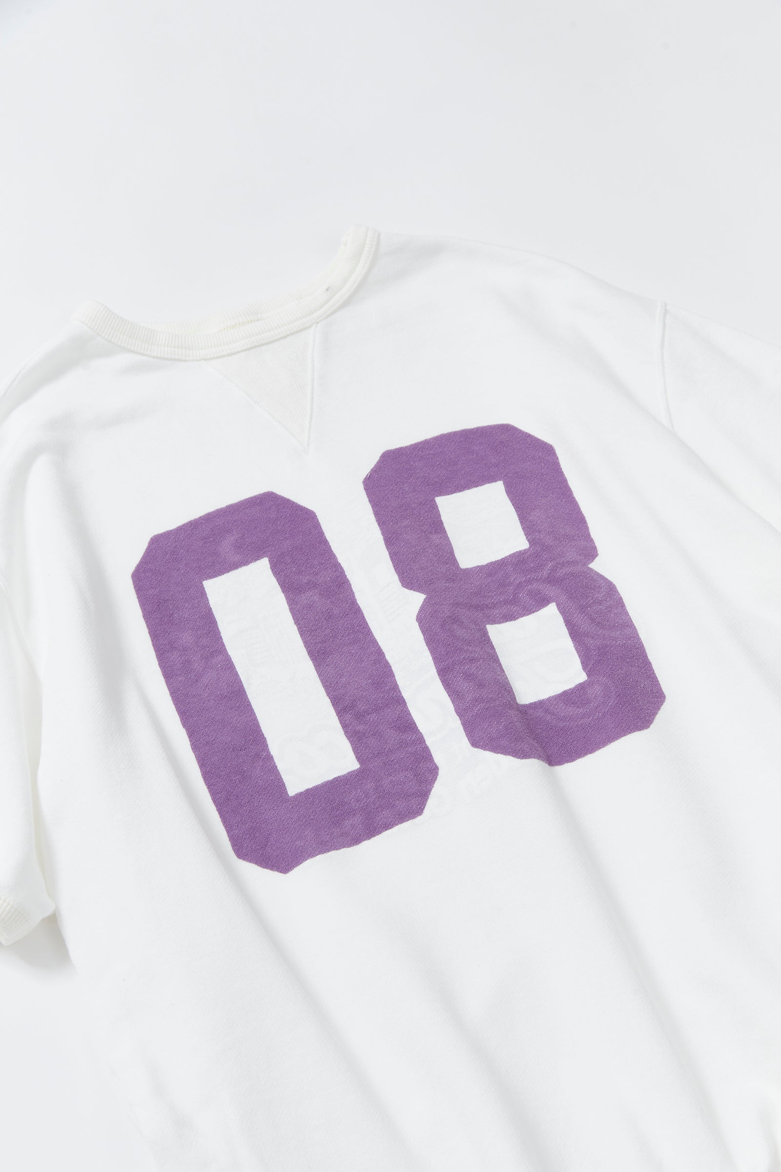 "08=80" リバーシブル半袖スウェット