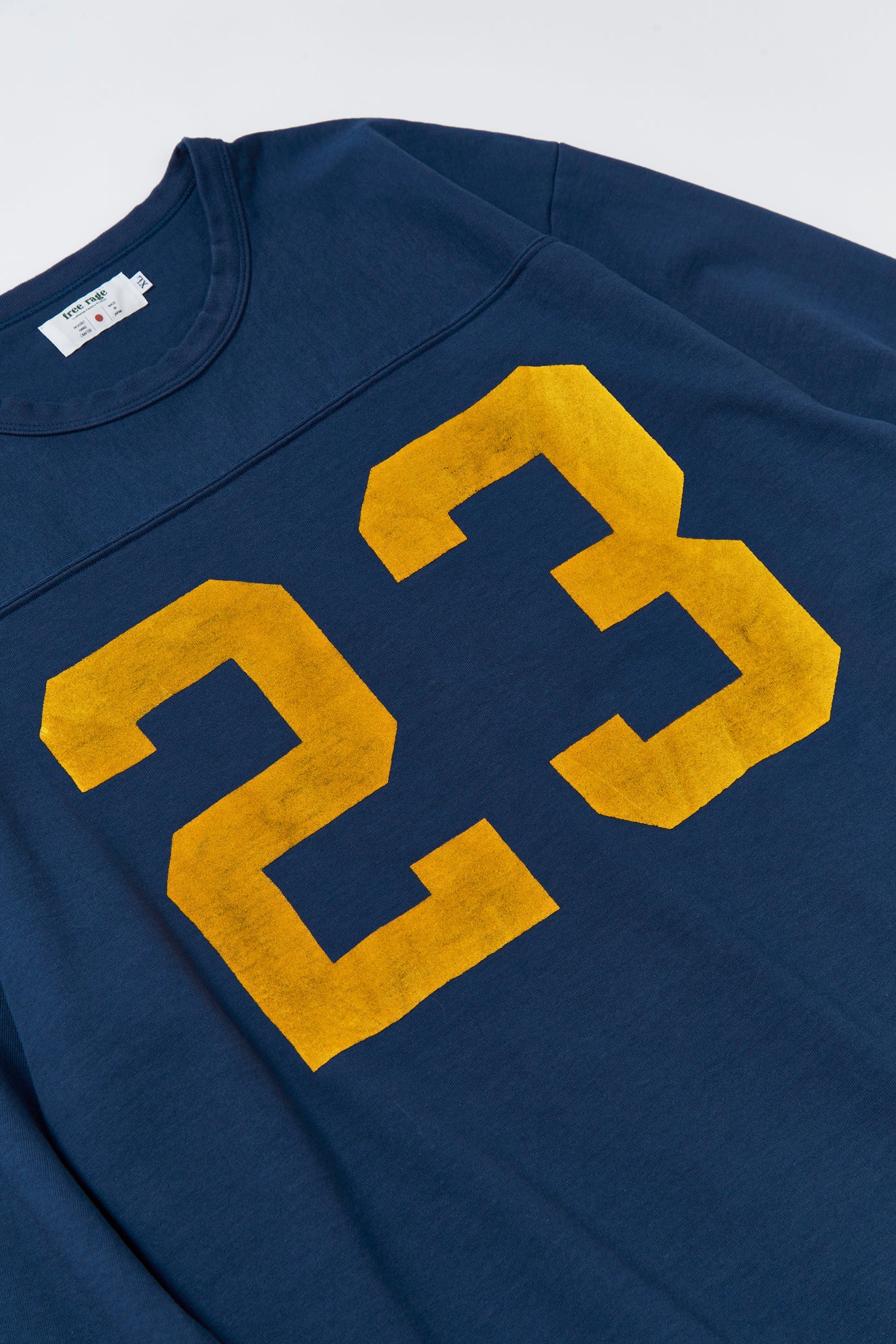 "23" フットボール七分袖Tee