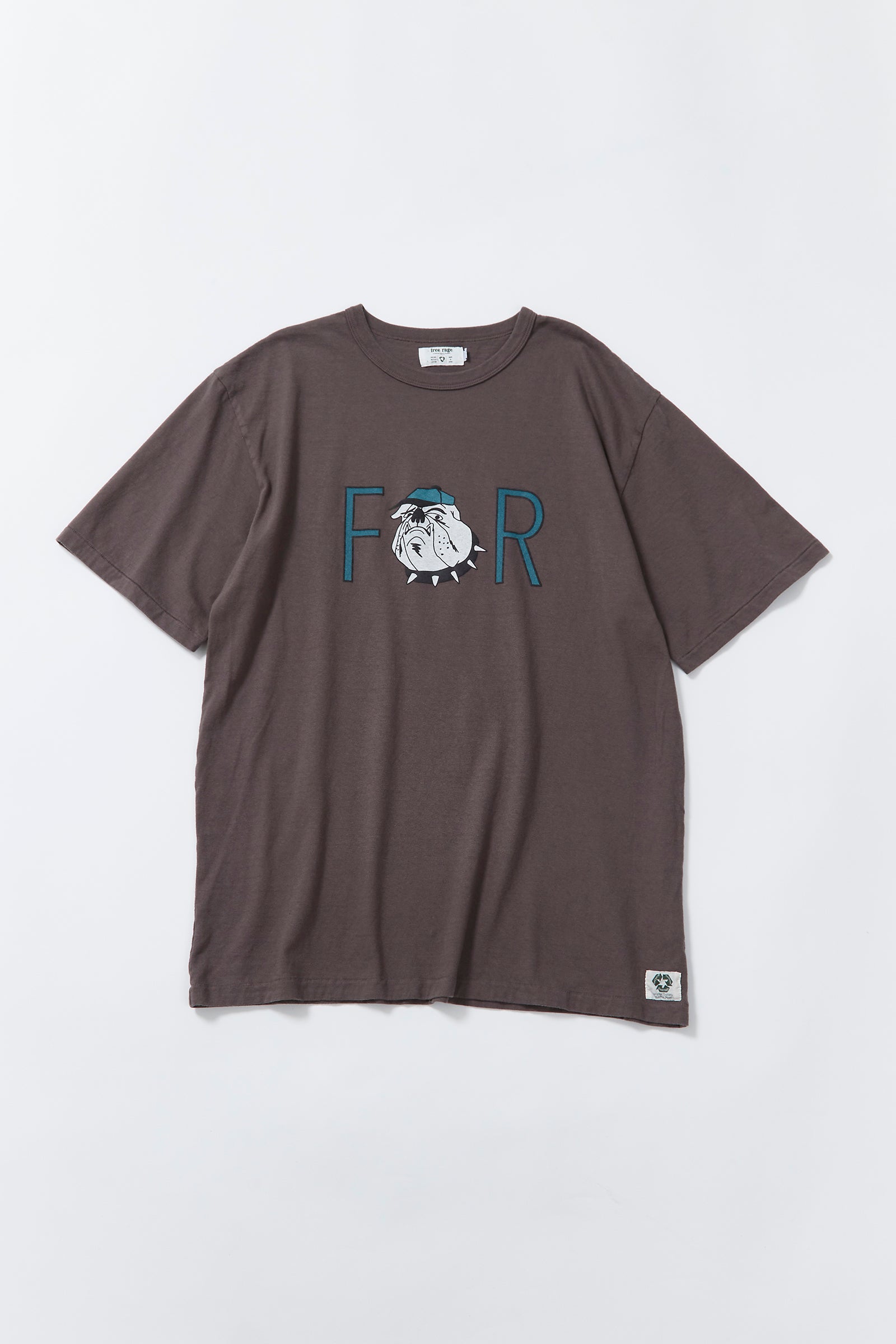 "Bulldog" リサイクルコットンTee