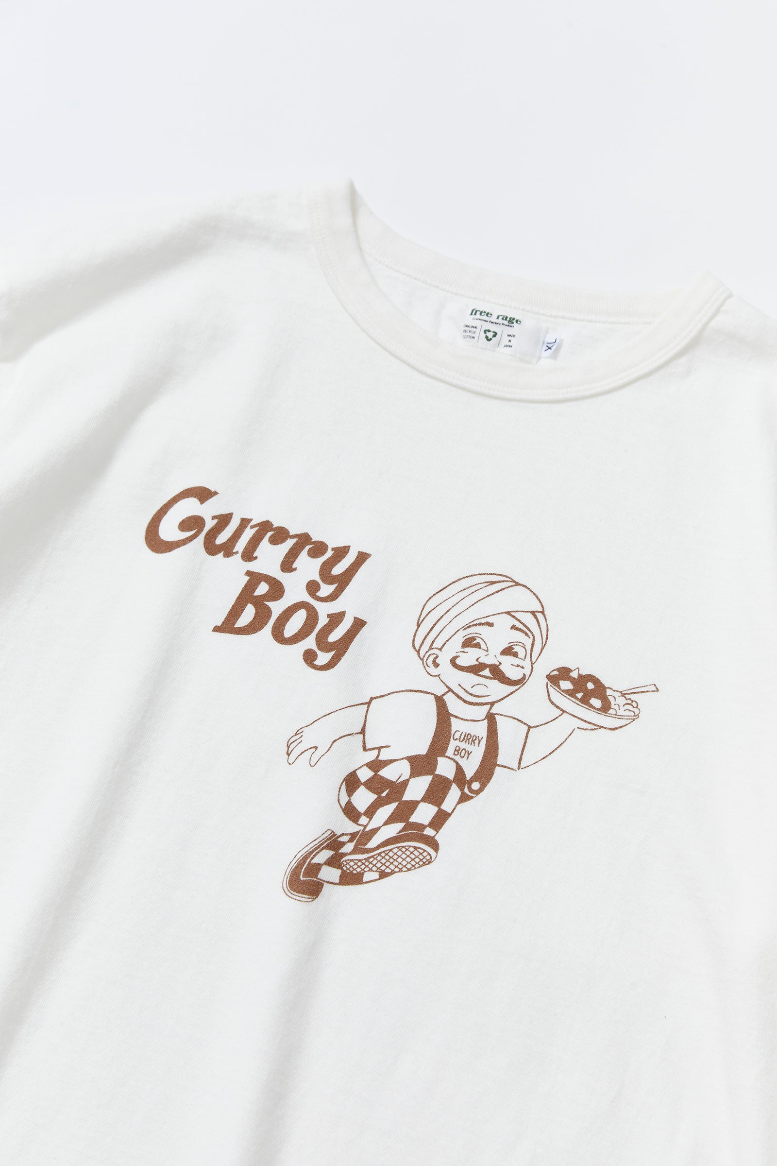 予約・"Curry Boy" リサイクルコットンTee