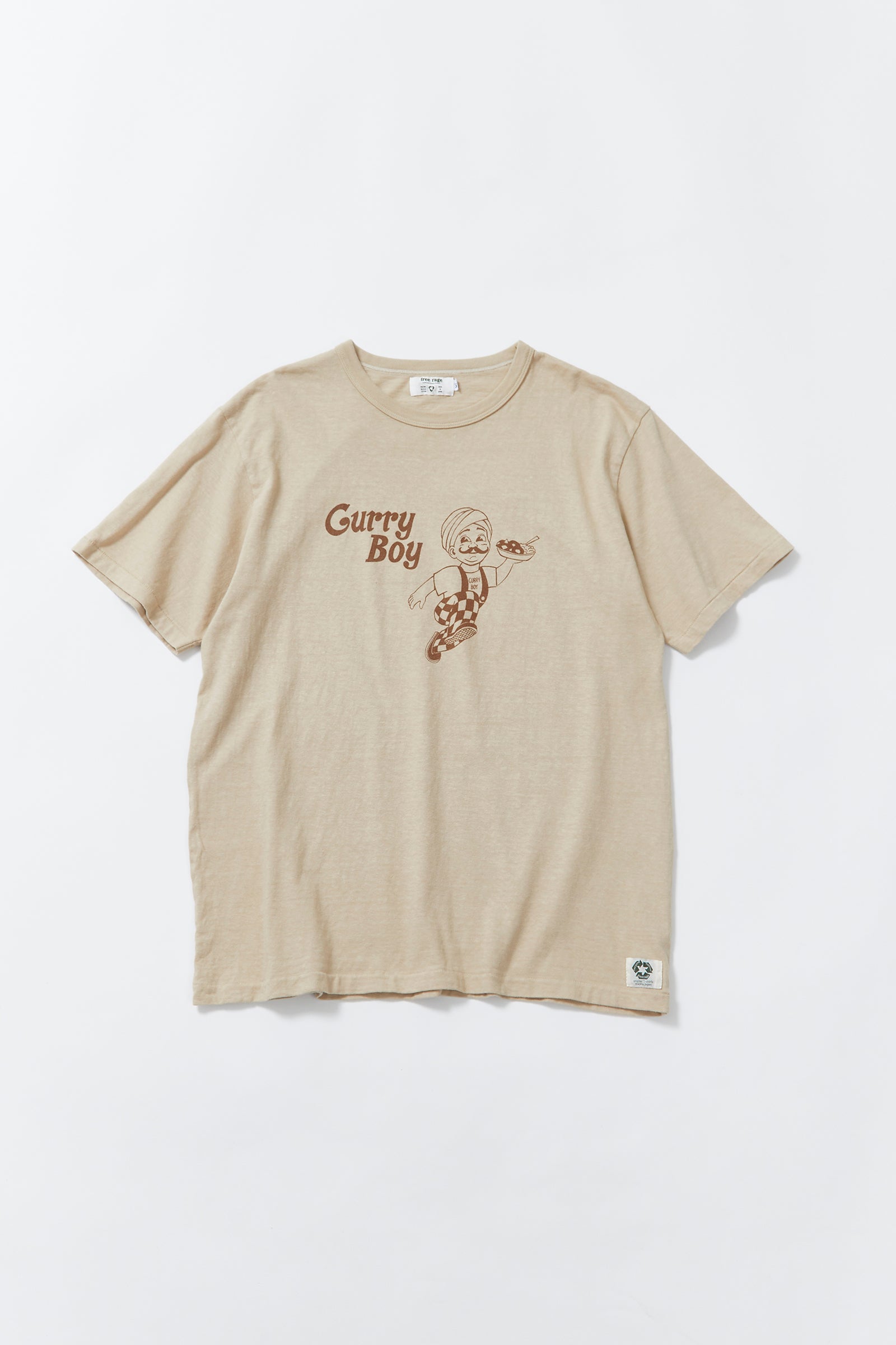 予約・"Curry Boy" リサイクルコットンTee