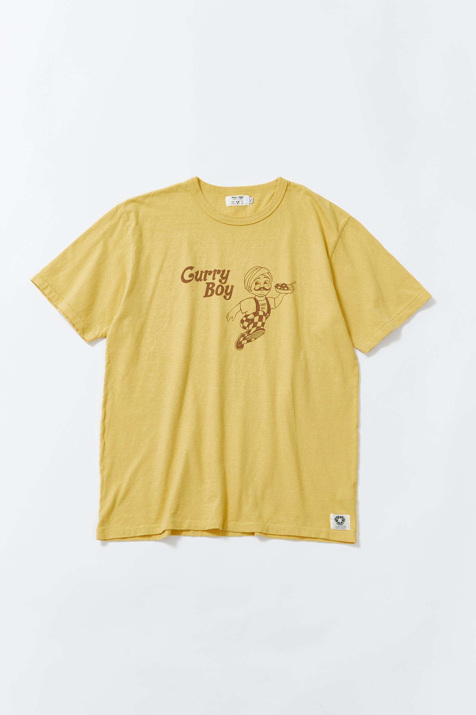 予約・"Curry Boy" リサイクルコットンTee