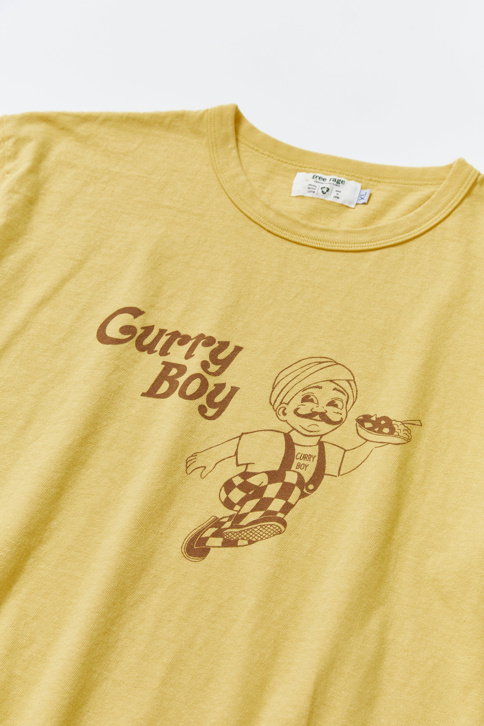 予約・"Curry Boy" リサイクルコットンTee