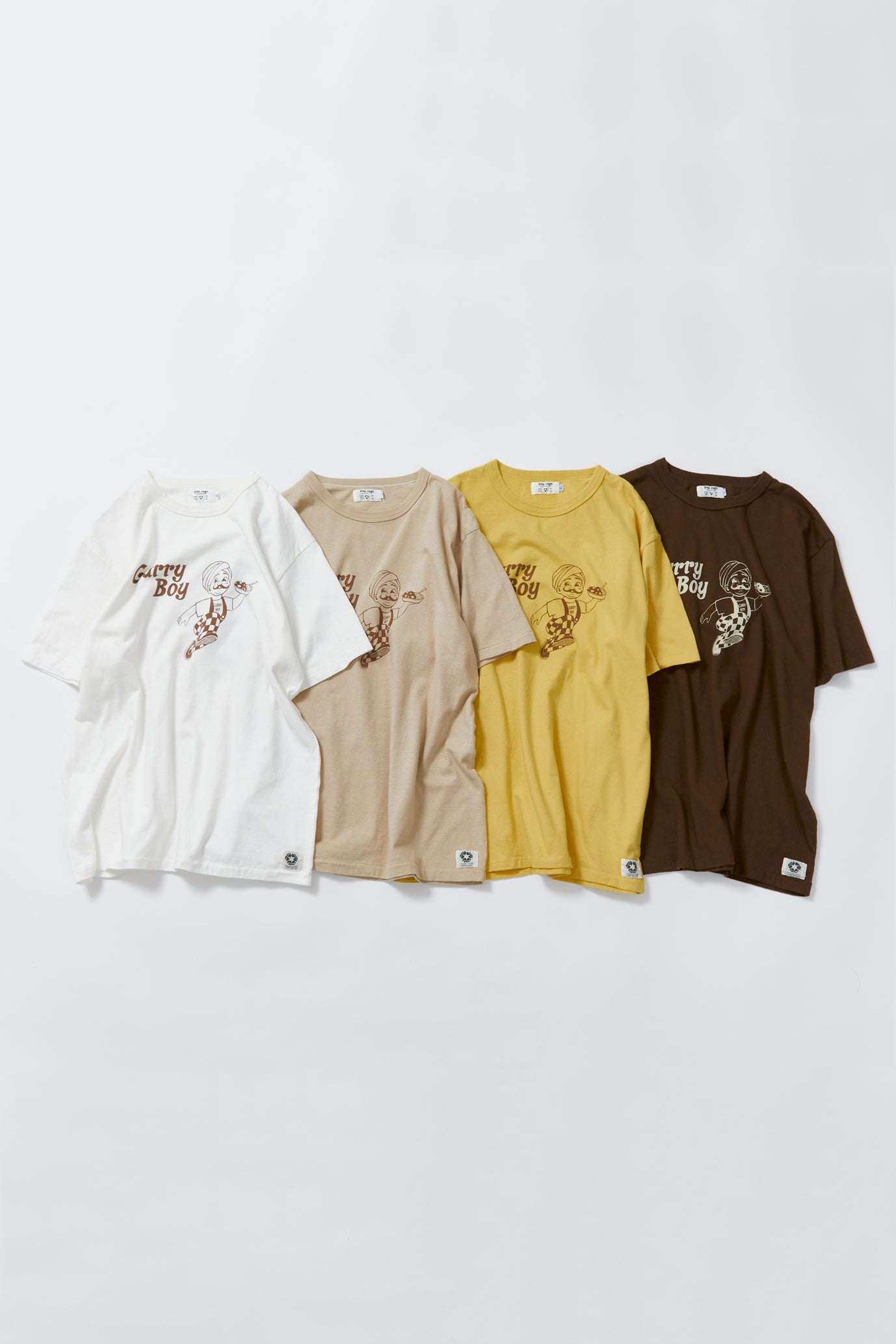 予約・"Curry Boy" リサイクルコットンTee
