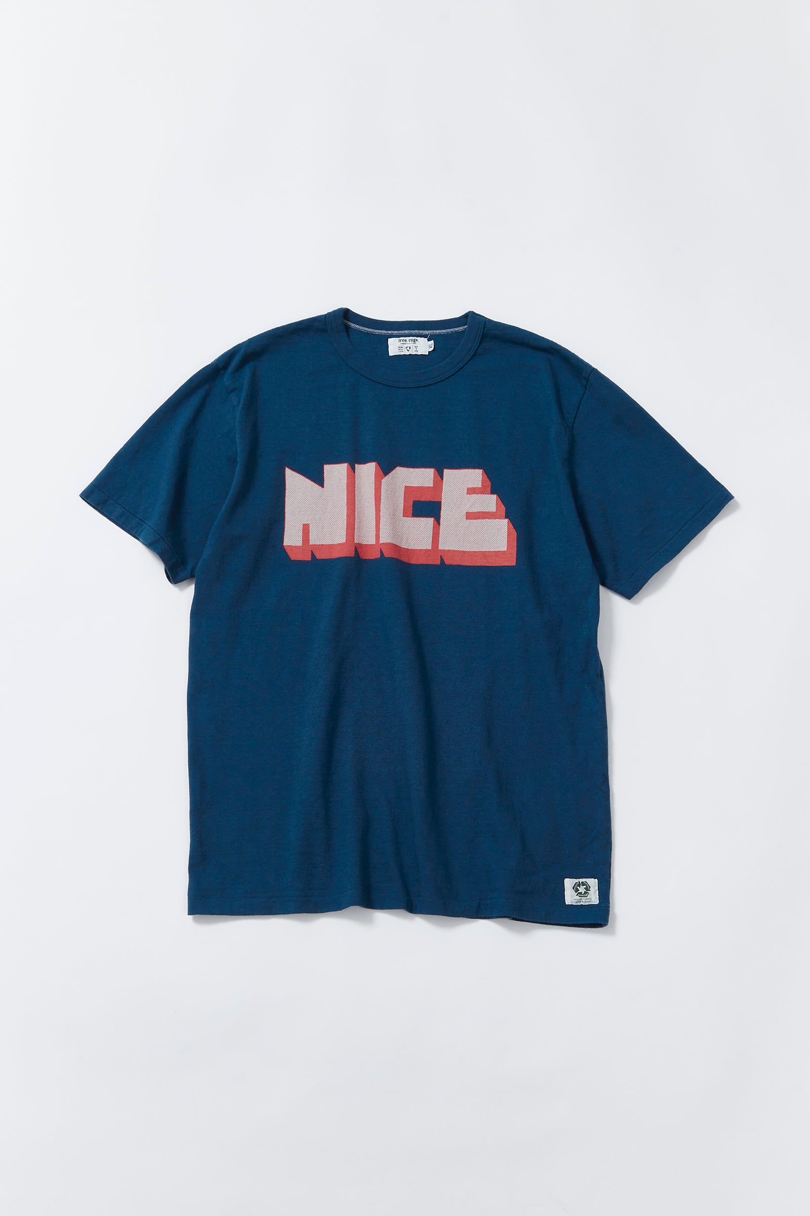 "NICE" リサイクルコットンTee