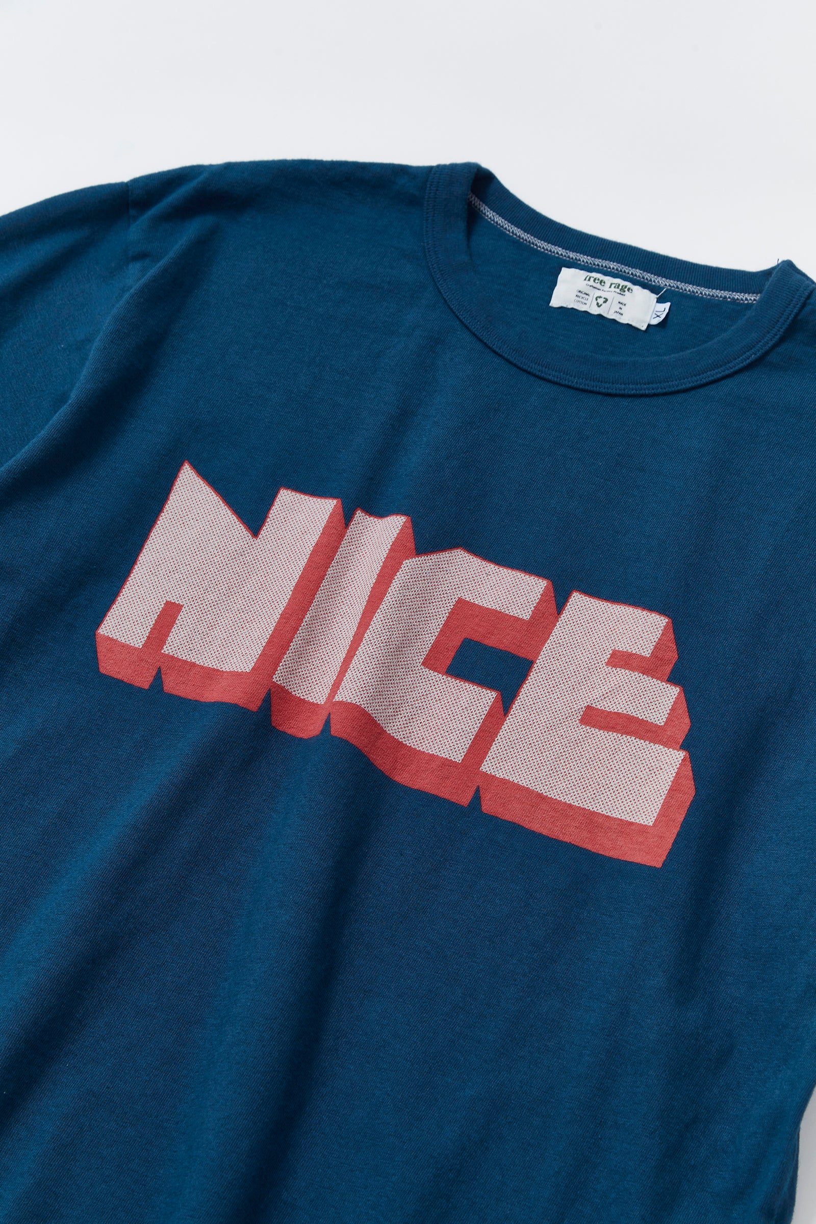 "NICE" リサイクルコットンTee