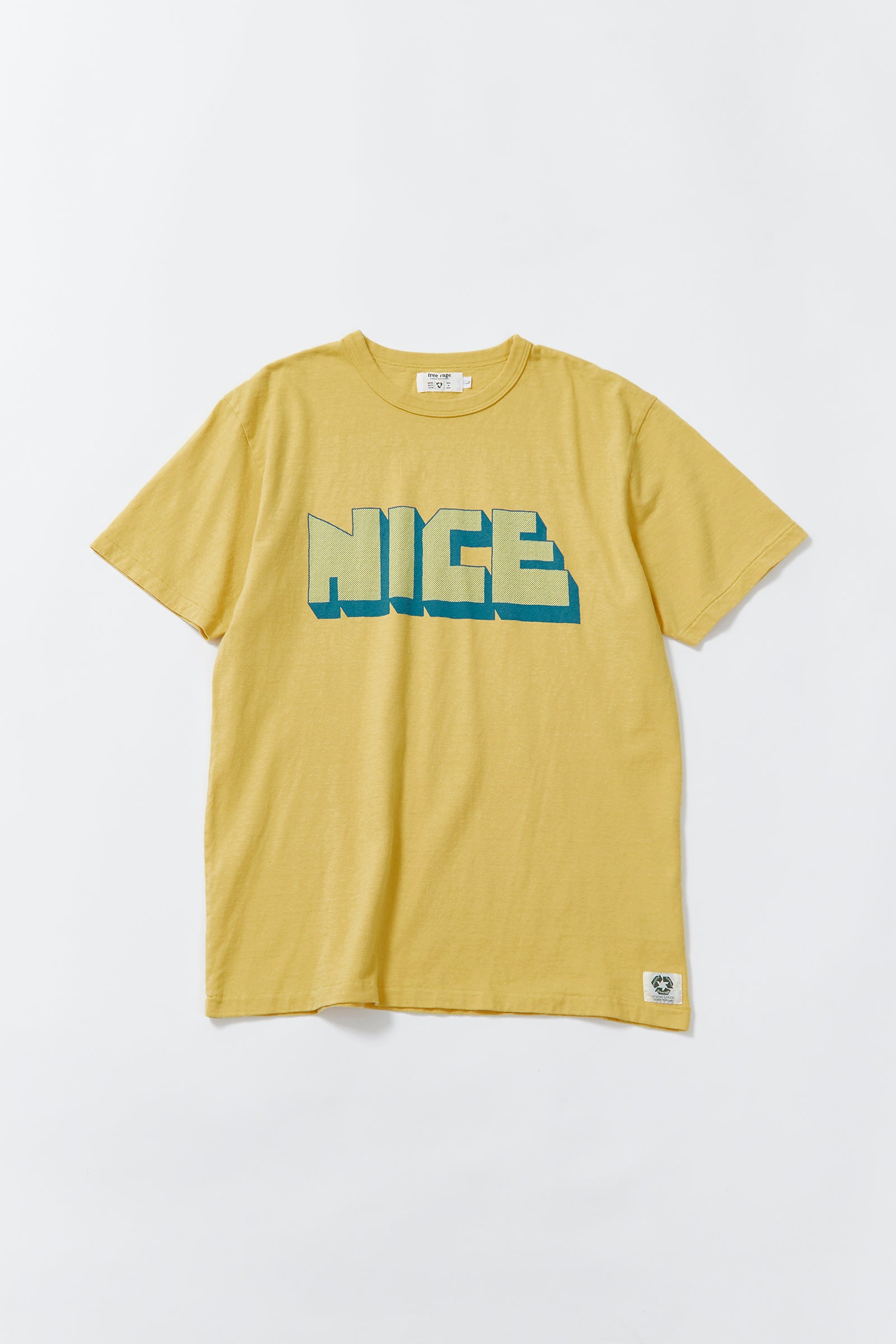 "NICE" リサイクルコットンTee
