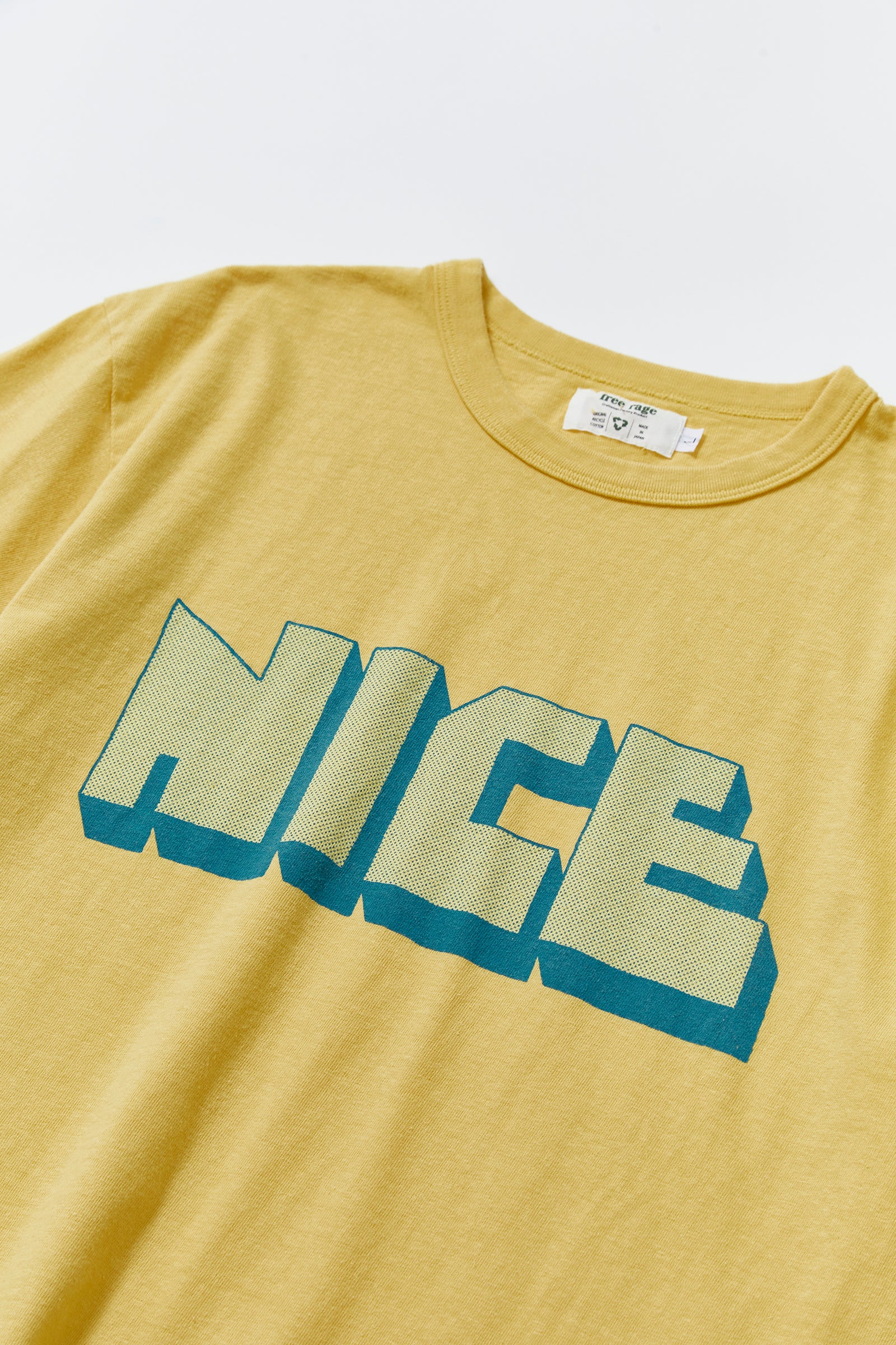 "NICE" リサイクルコットンTee