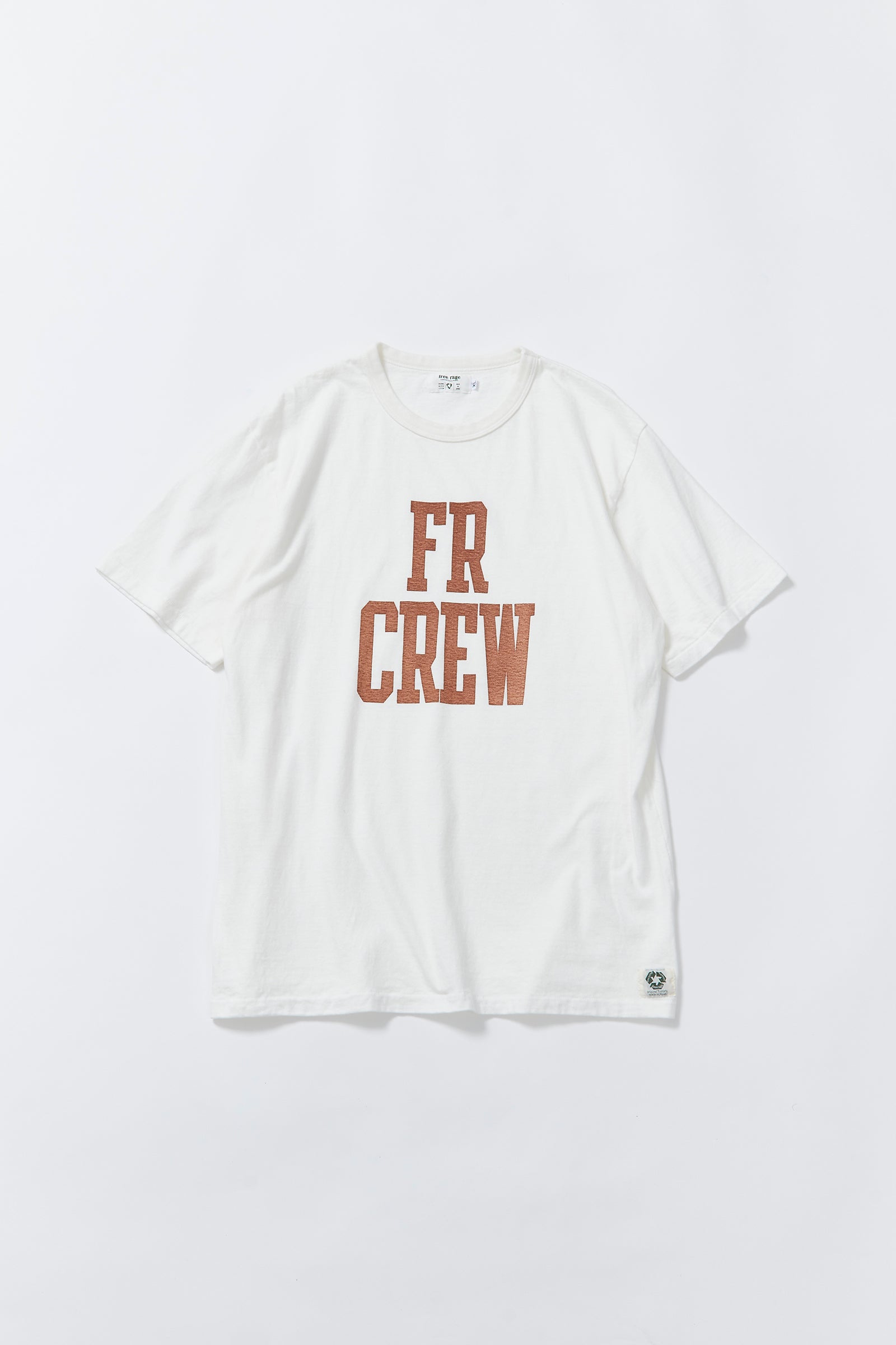 "FR CREW" リサイクルコットンTee