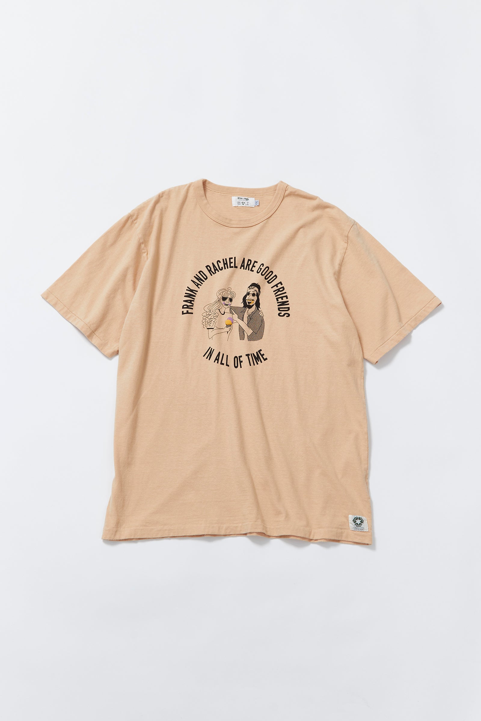 "ICECREAM" リサイクルコットンTee