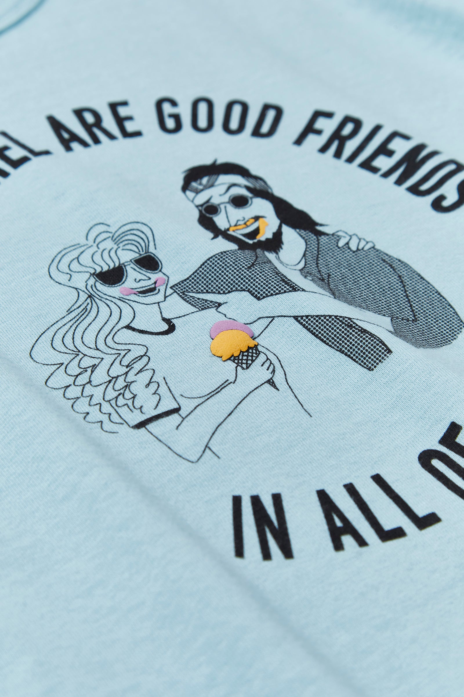 "ICECREAM" リサイクルコットンTee