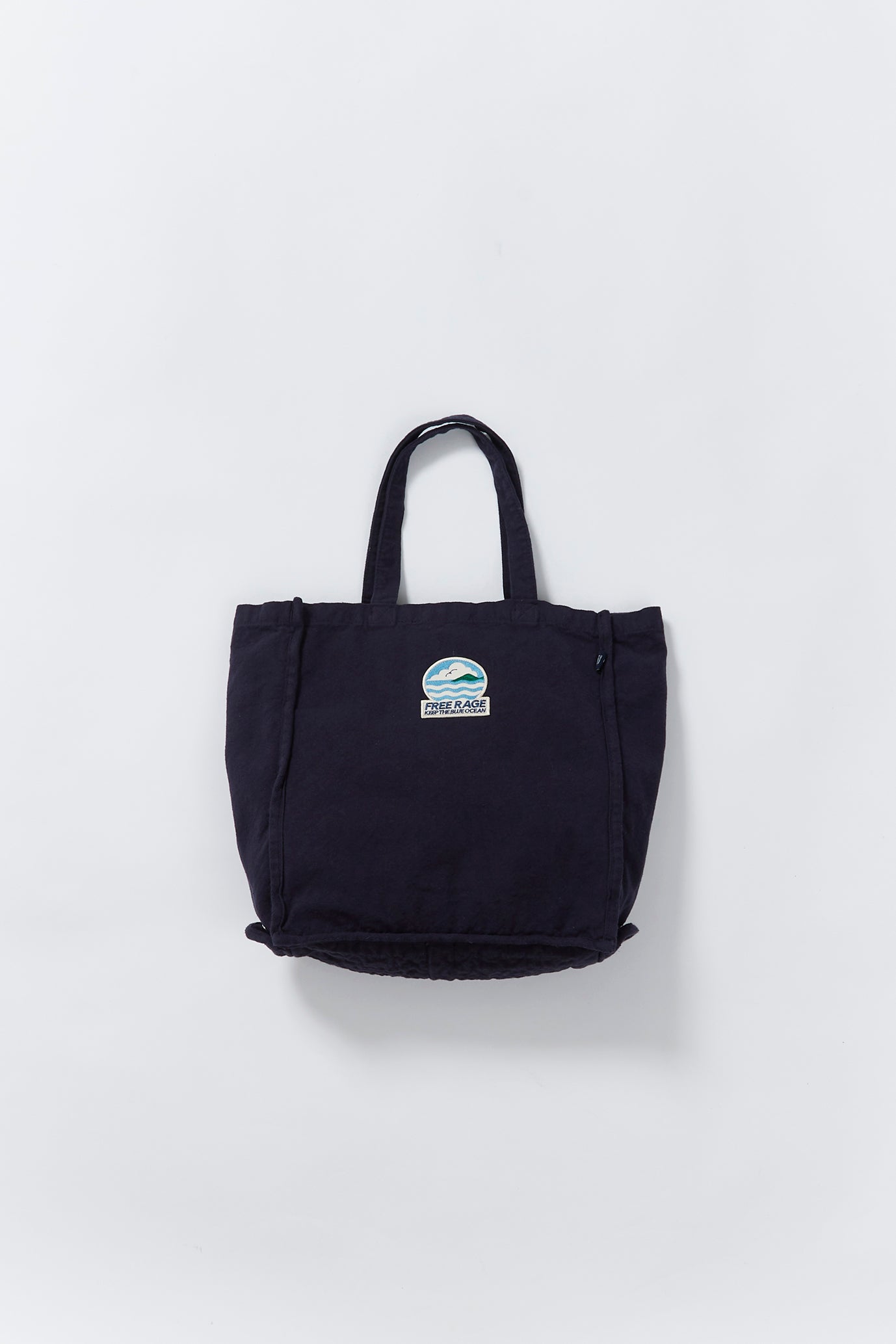 "BLUE OCEAN" フォールディングトートバッグ