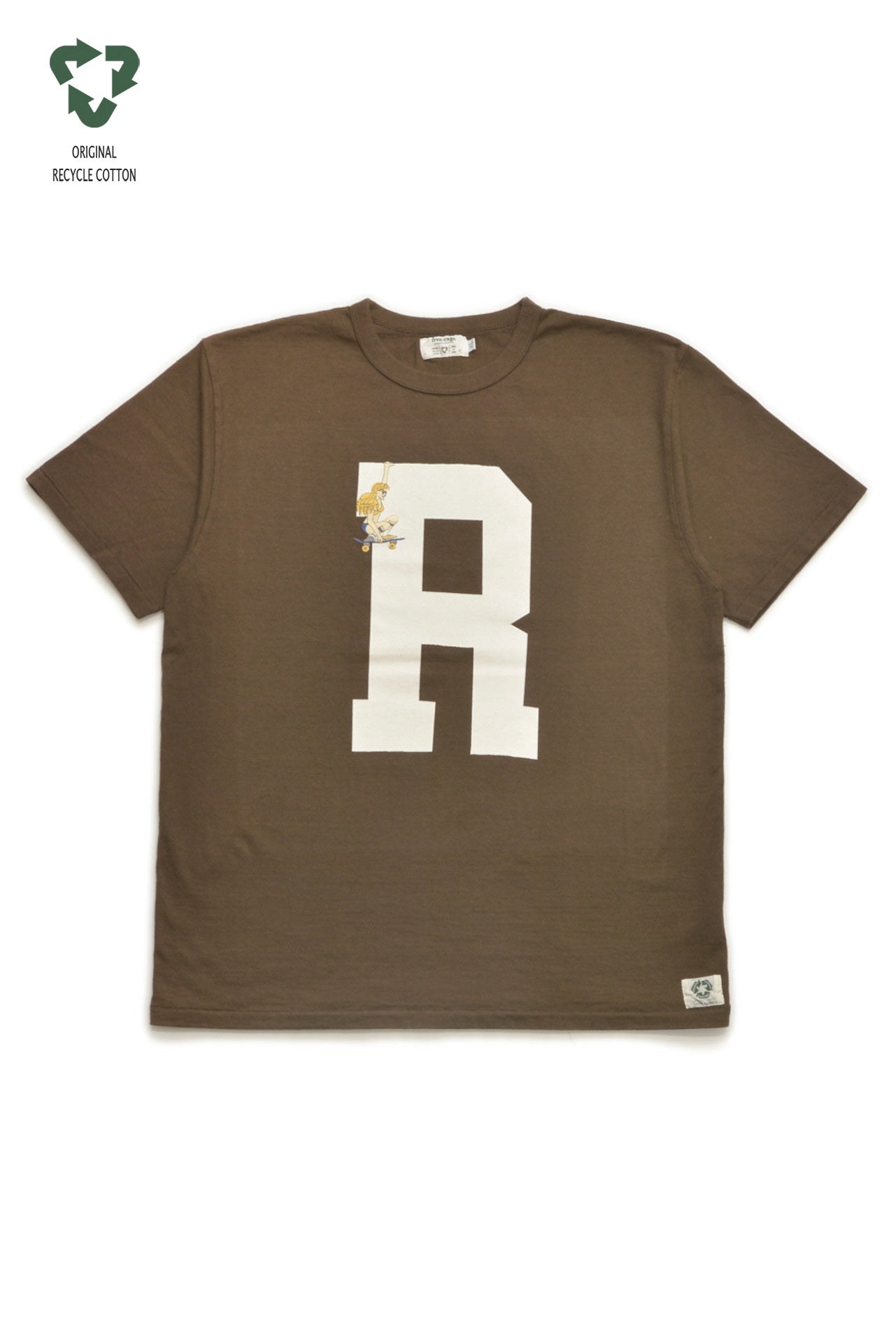 "Rachel Logo" リサイクルコットンTee