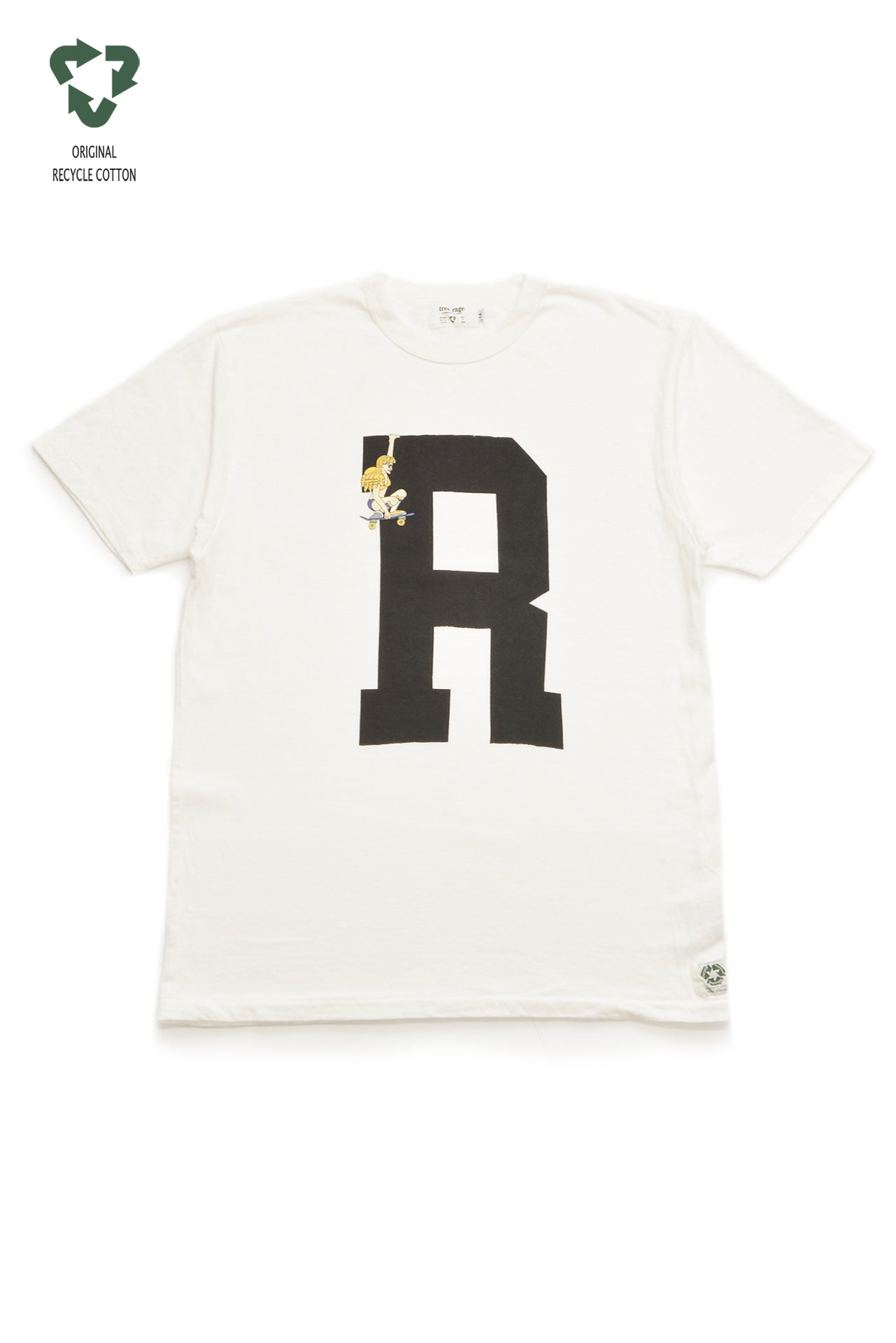 "Rachel Logo" リサイクルコットンTee