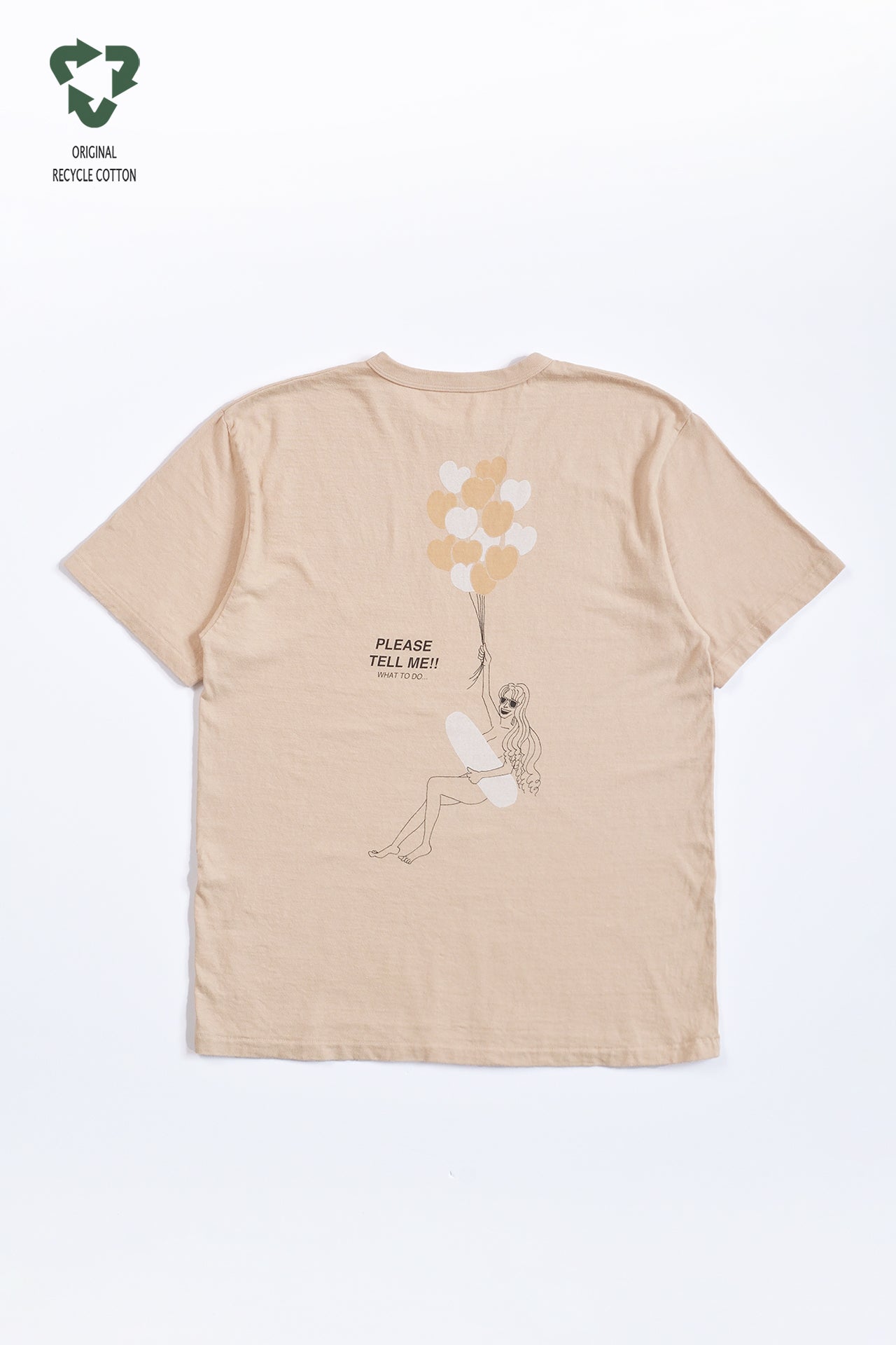 "Rachel Ballon" リサイクルコットンTee