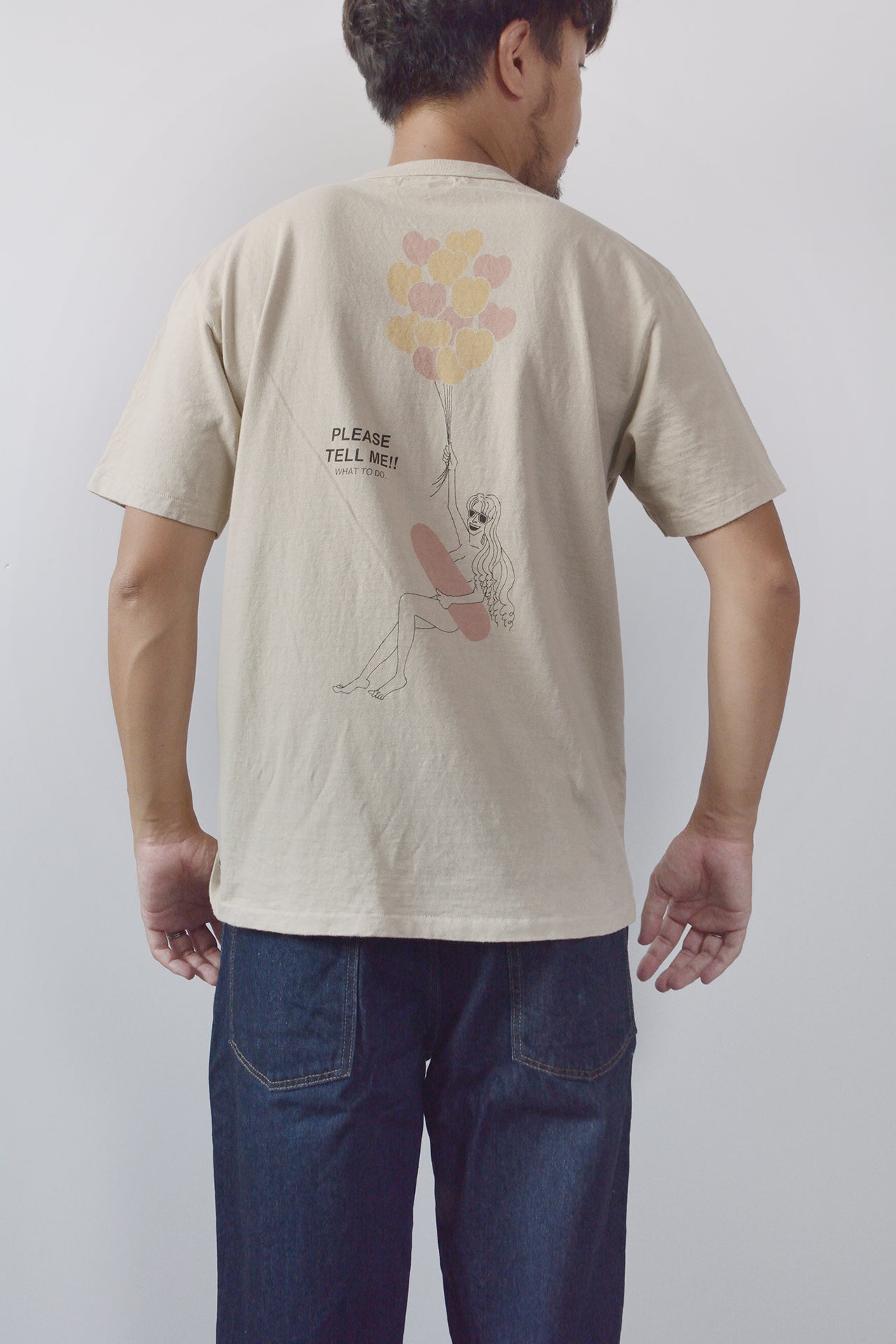 "Rachel Ballon" リサイクルコットンTee
