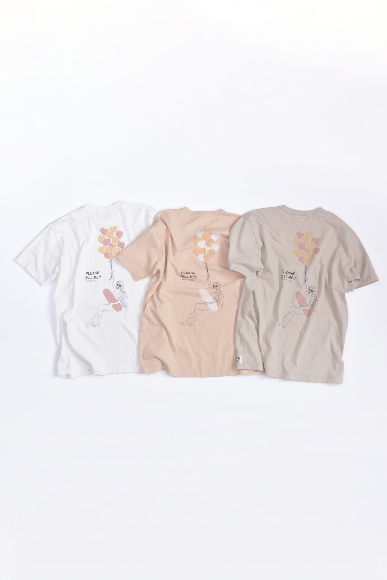 "Rachel Ballon" リサイクルコットンTee