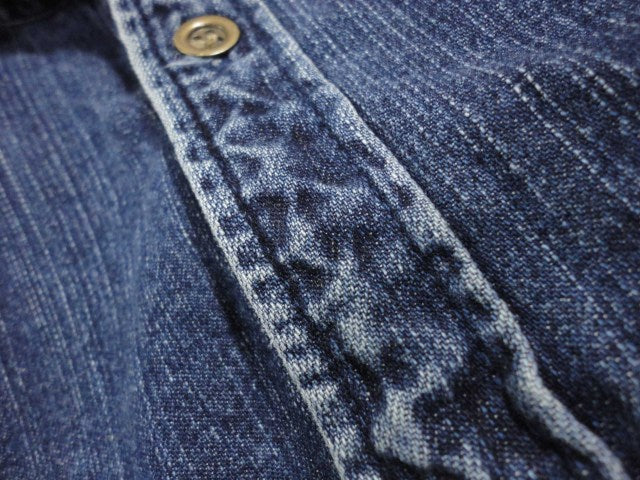 "8oz Denim" ガンパッチシャツ