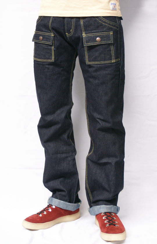 "Selvedge" ブッシュデニムパンツ
