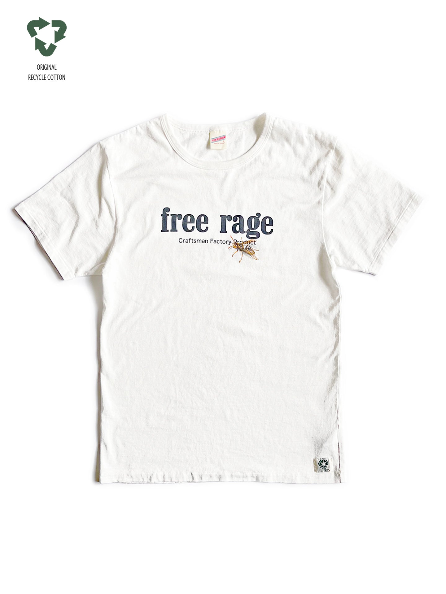 "ハチ" 職人Tee -Official Logo ver,-