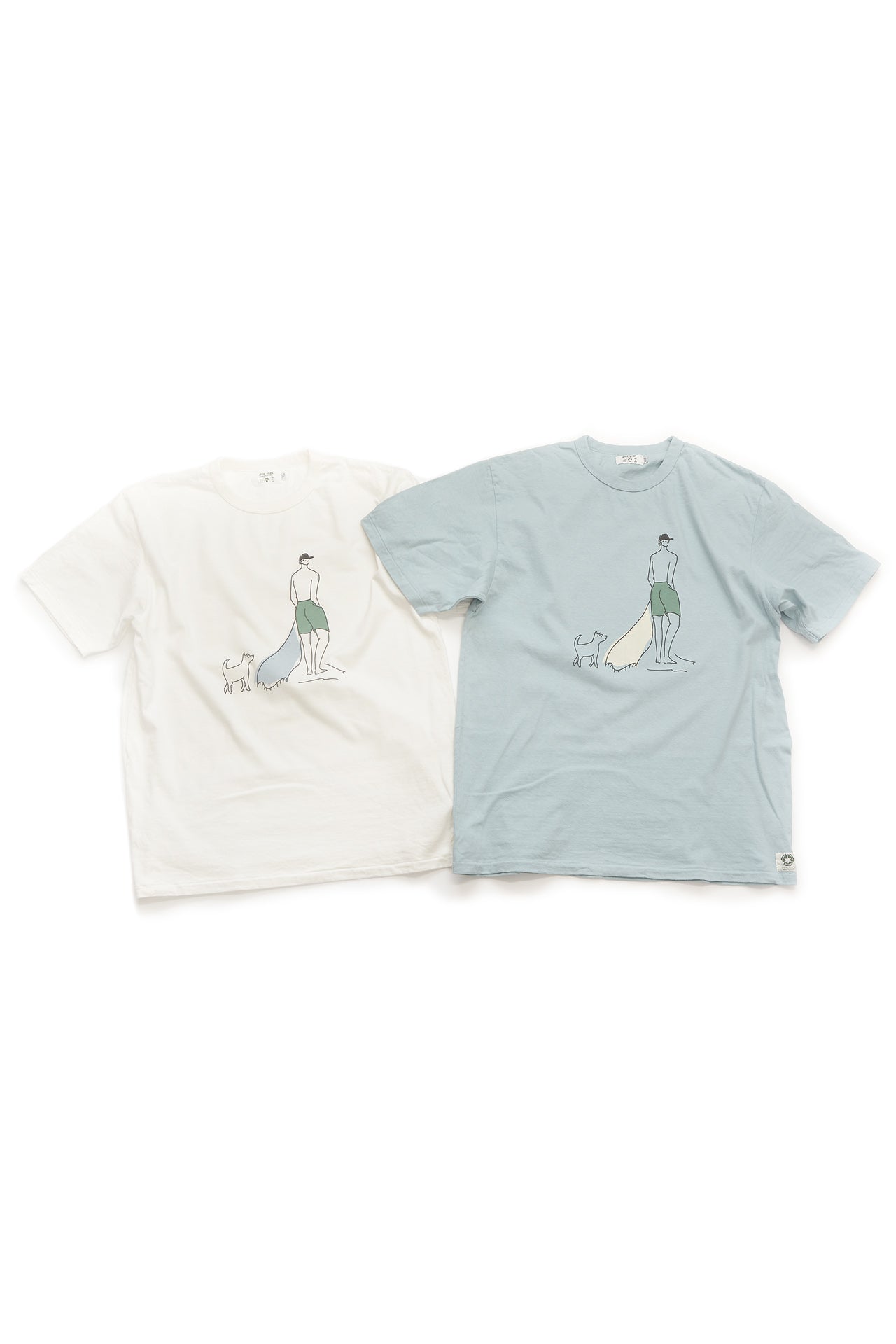 "Hisaka - MAN" リサイクルコットンTee