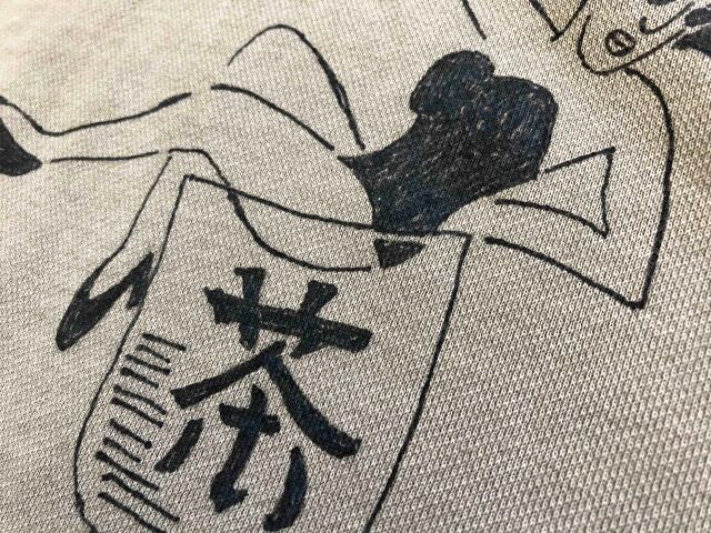 "舞妓" ラグランクルースウェット